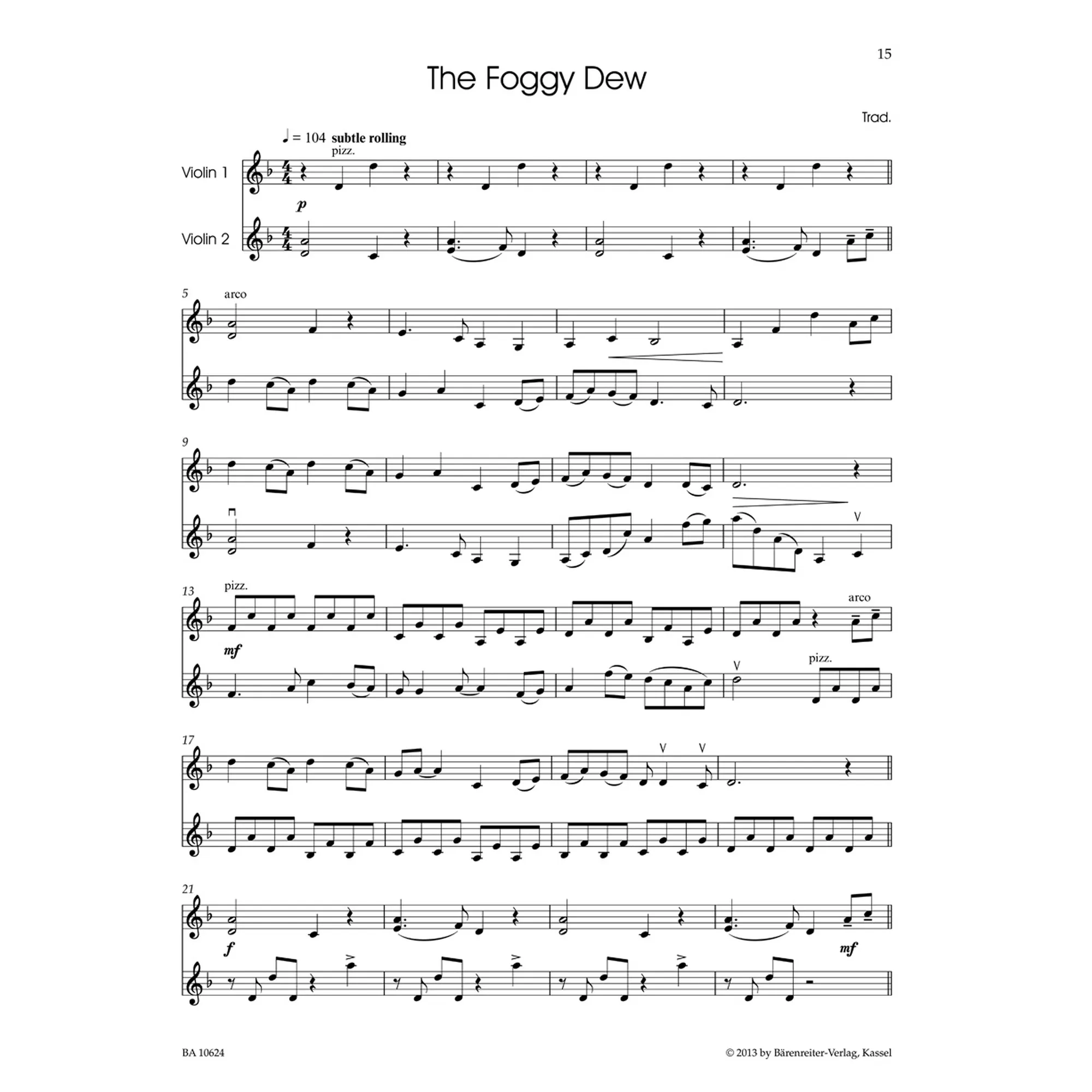 Folk - Duette Violine