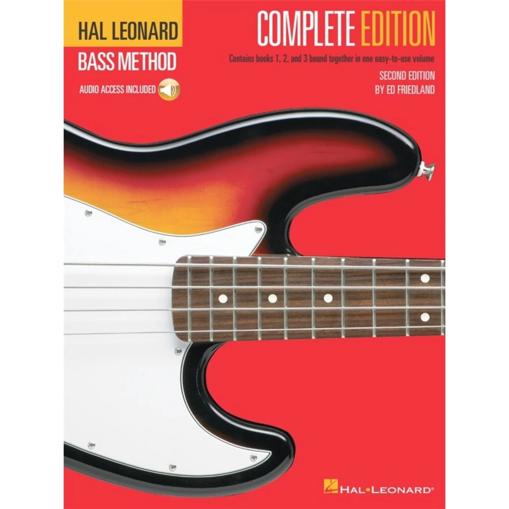 HAL LEONARD ELECTRIC BASS METHOD Complete 1-3