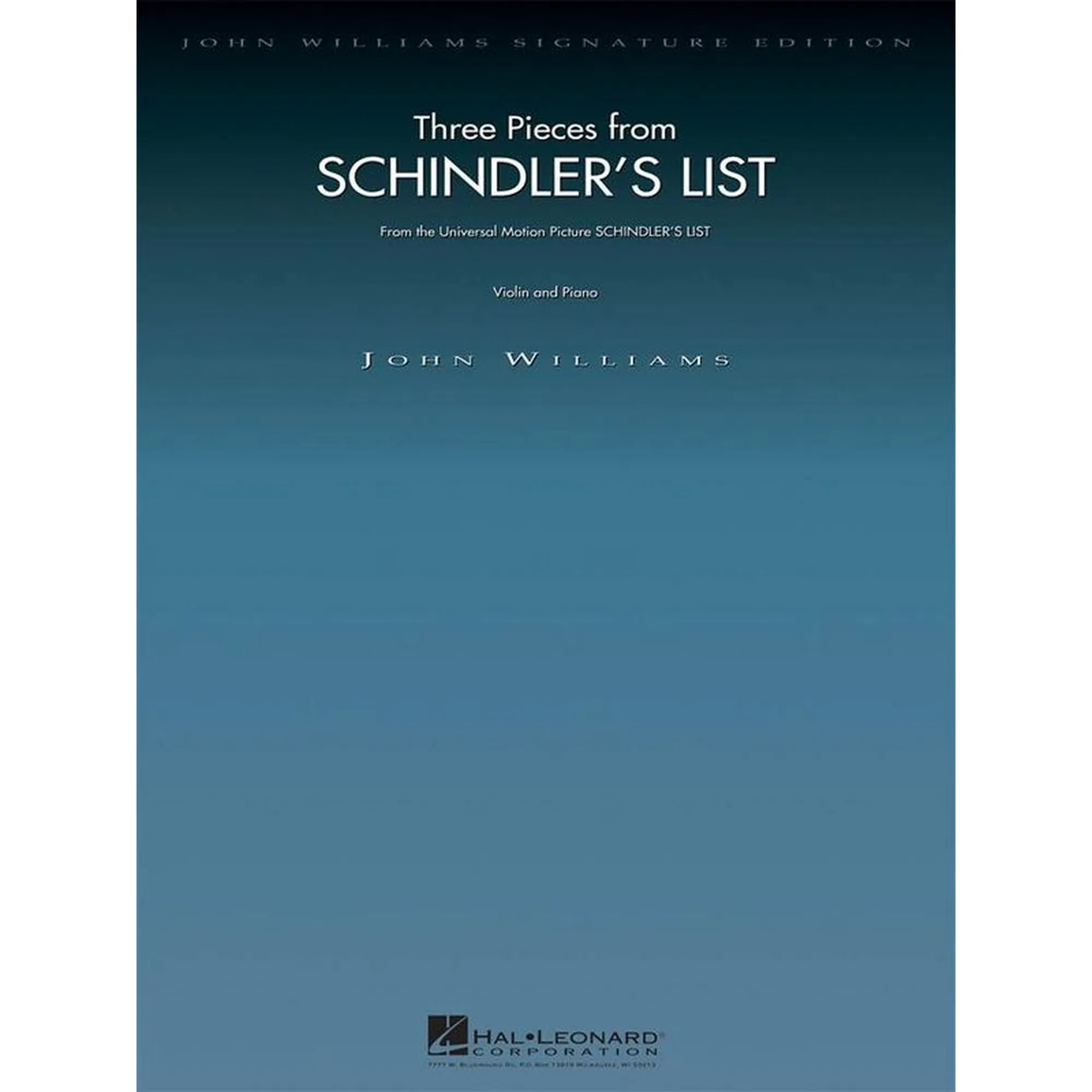 Three Pieces from Schindler's List