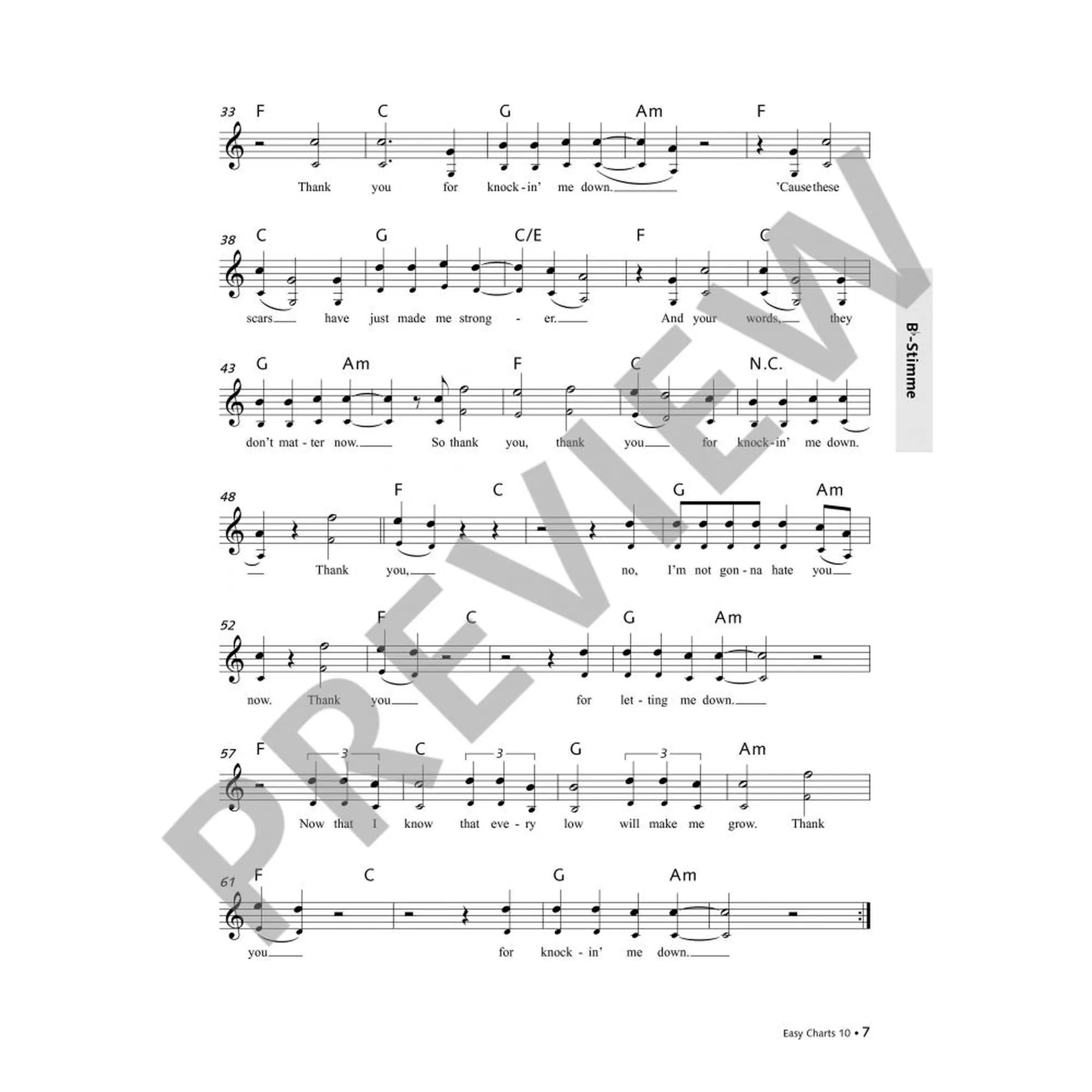 Easy Charts Playalong Band 10