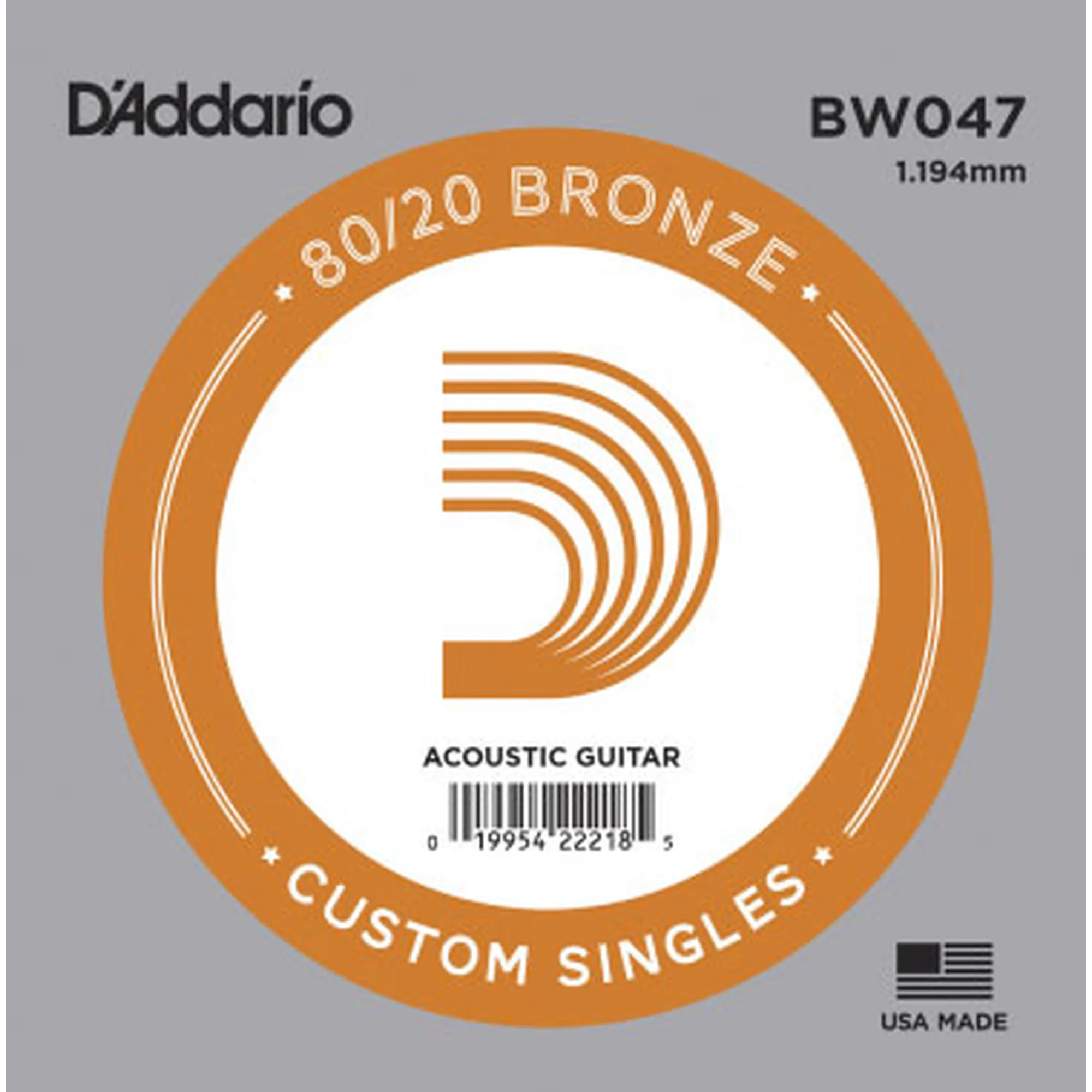 D´Addario BW047 80/20 Bronze