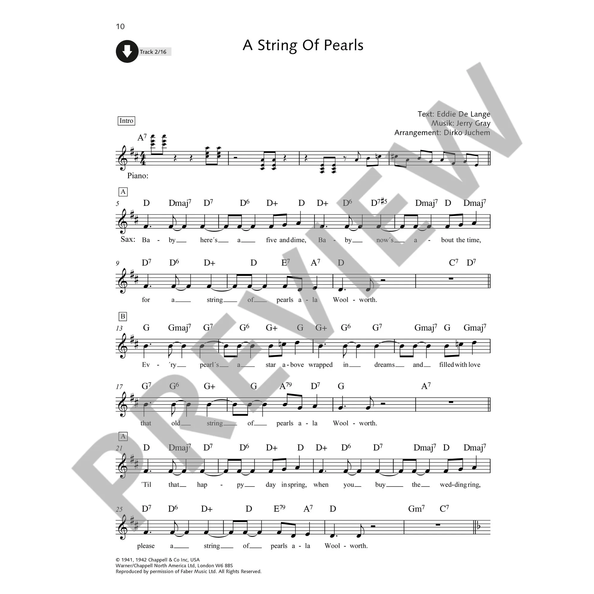 Swing Standards