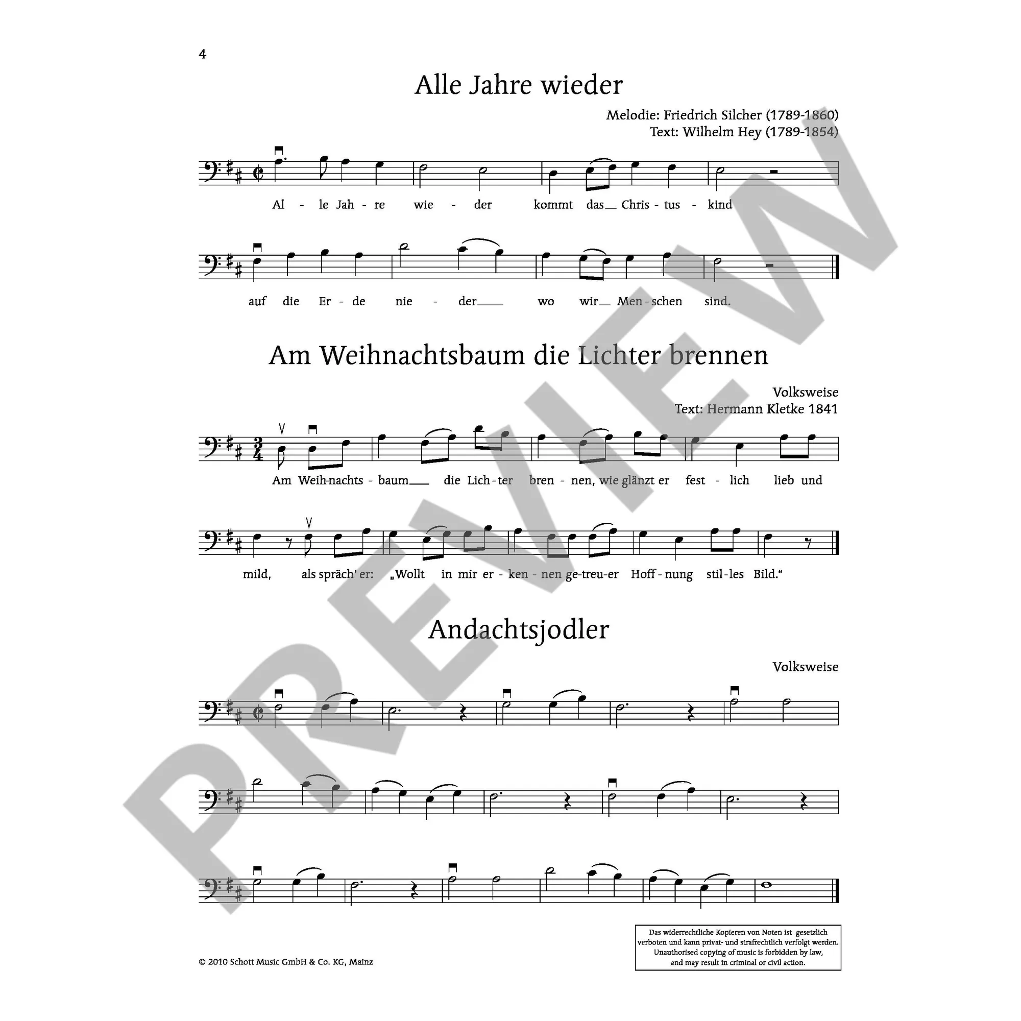 Alle Jahre wieder