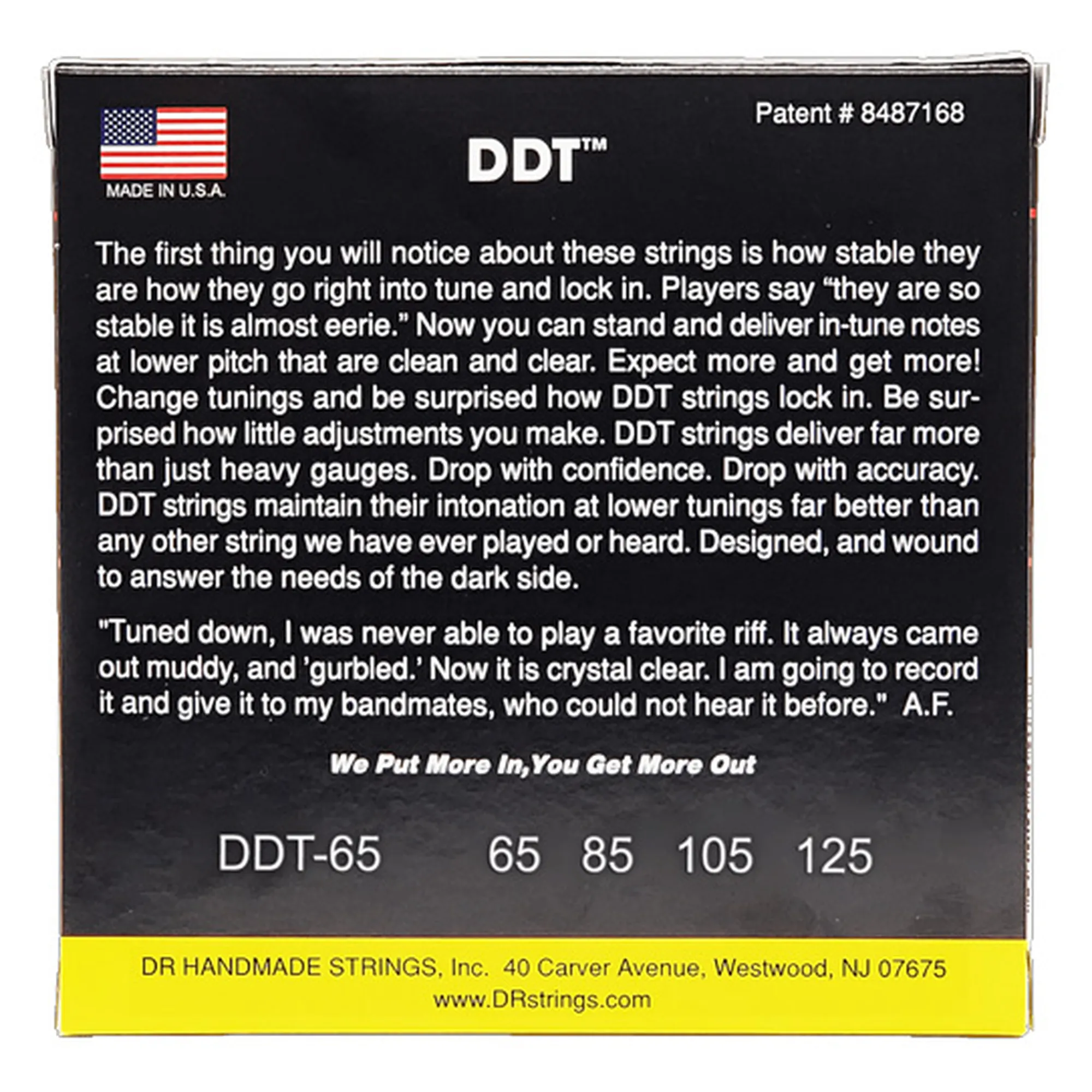 DR String DDT-65 Super Heavy
