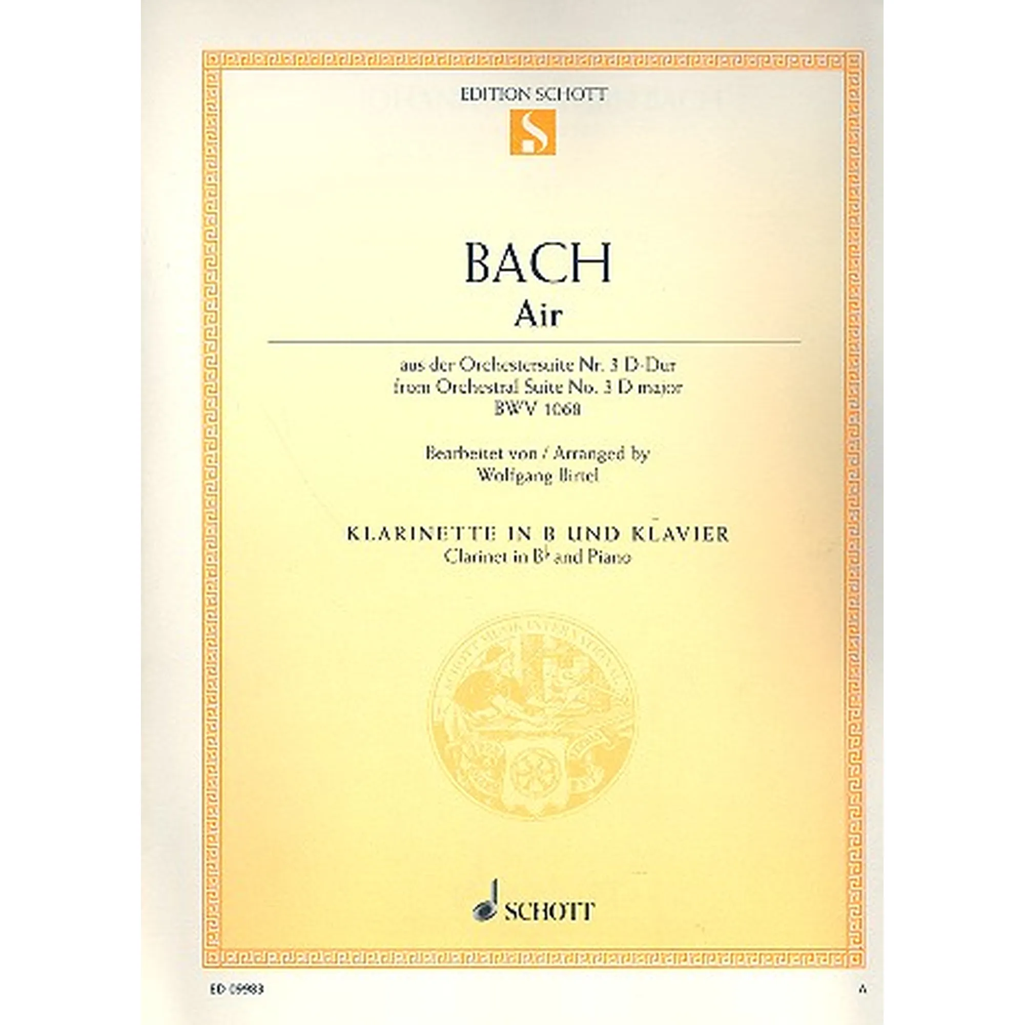 Air aus der Orchestersuite Nr. 3 D-Dur