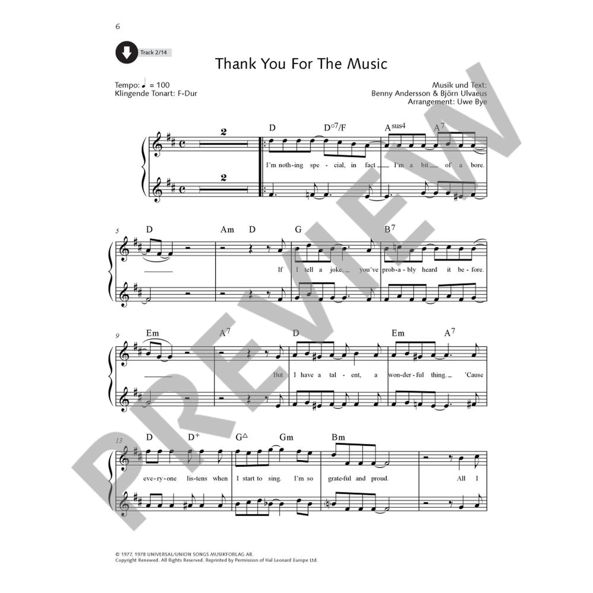 Pop for Alto Saxophone 1