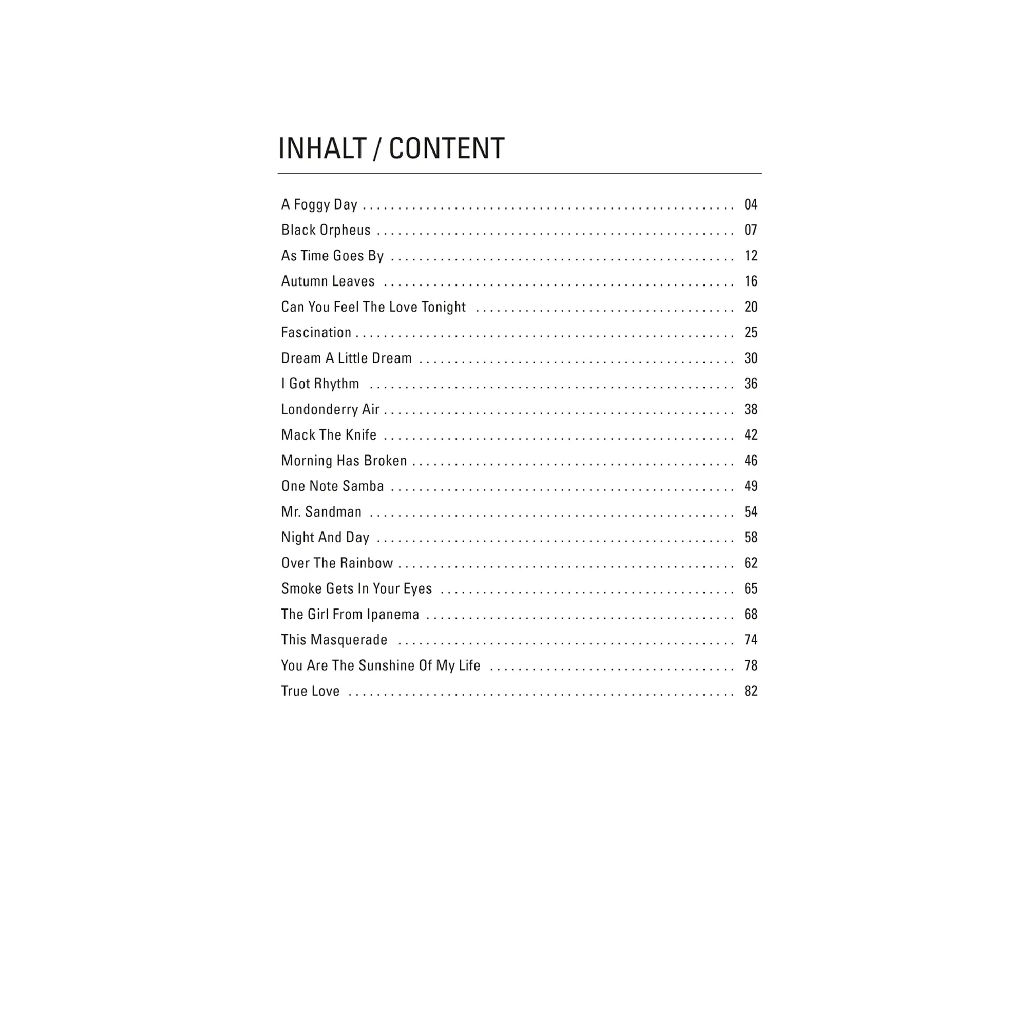 Bar Piano Classics - 20 bekannte Songs