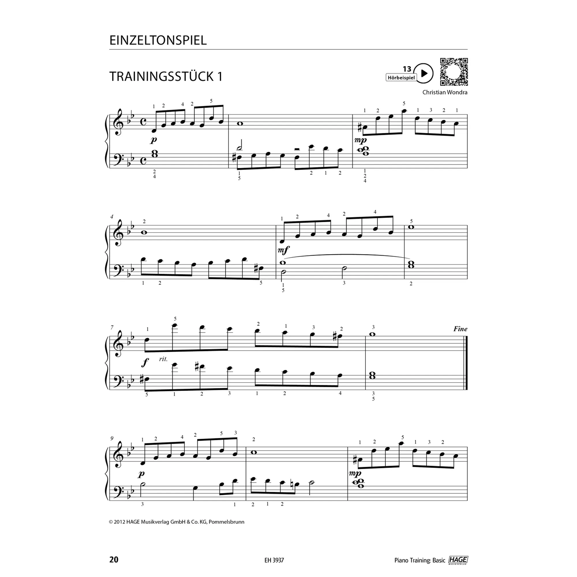 Piano Training Basic