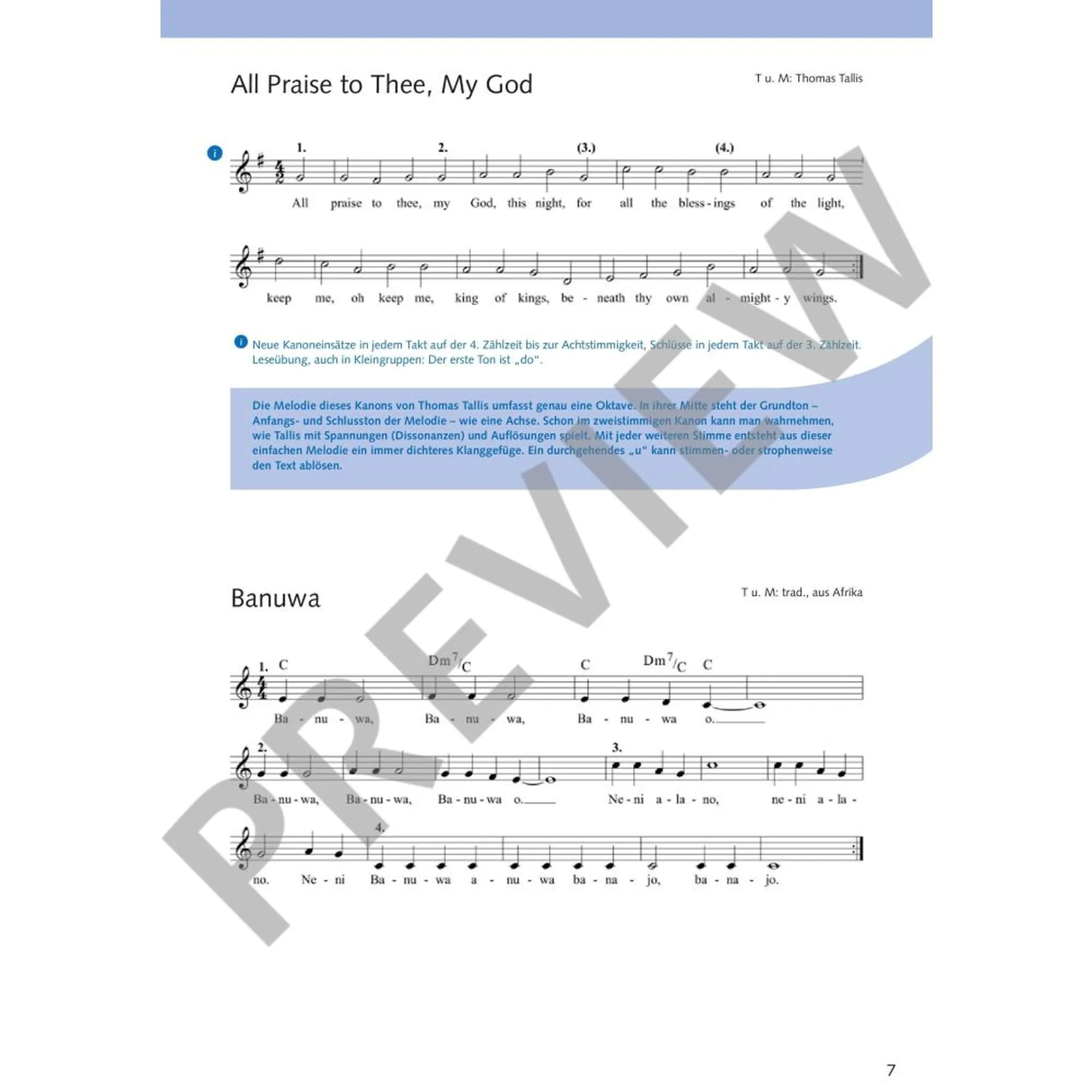 Chorbuch Band 1 - Singen ist klasse