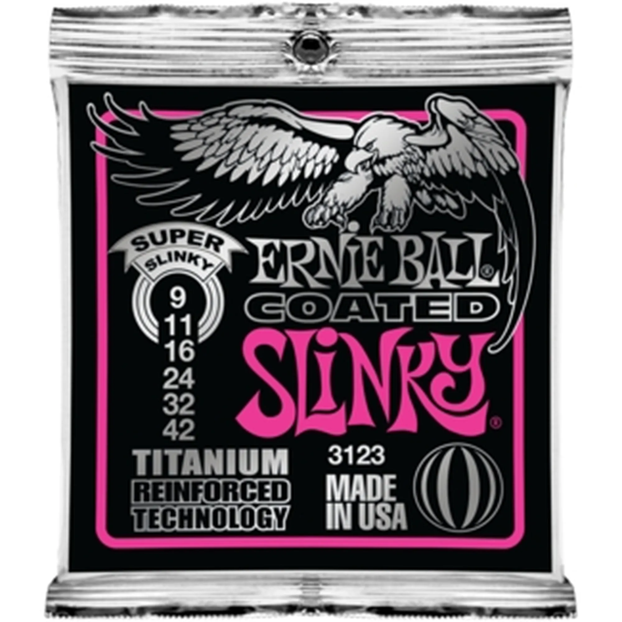Ernie Ball EB3123 Super Slinky Titanium