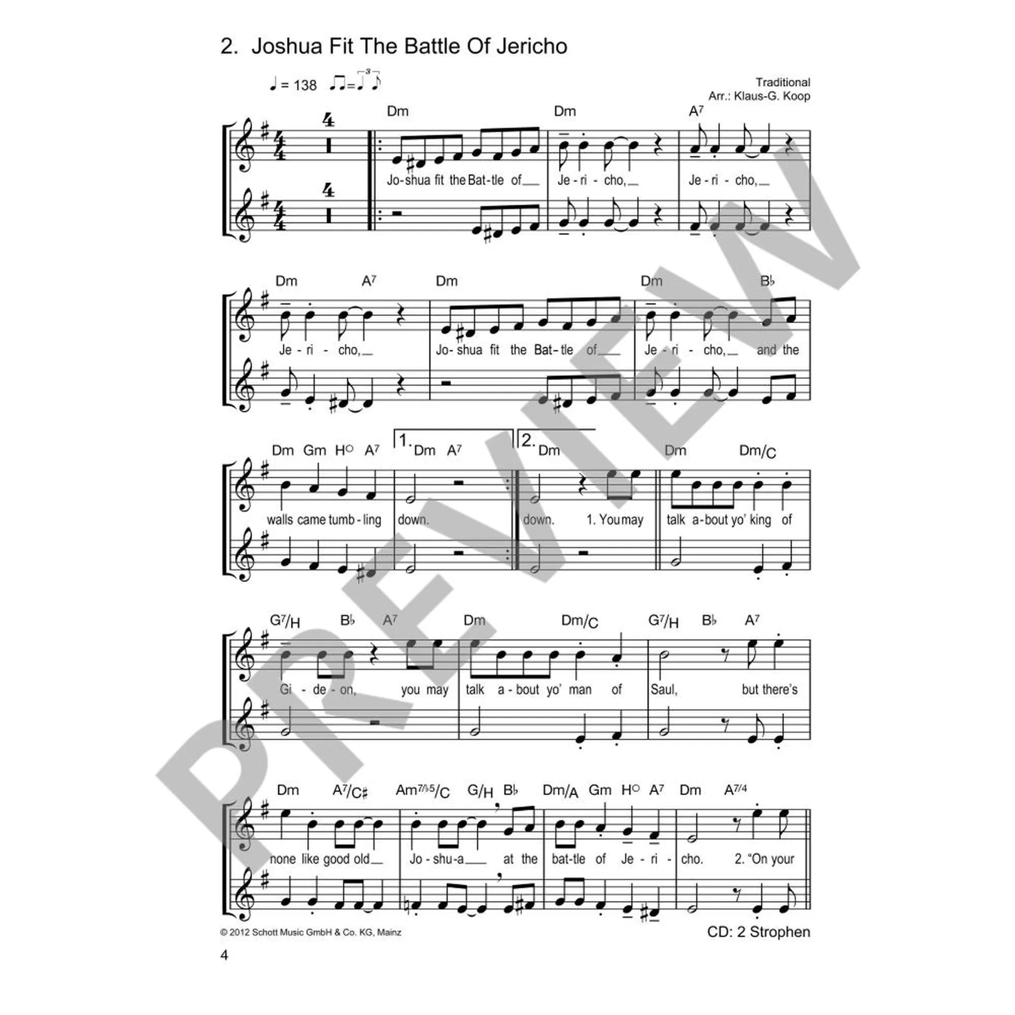 Die schönsten Spirituals & Gospels