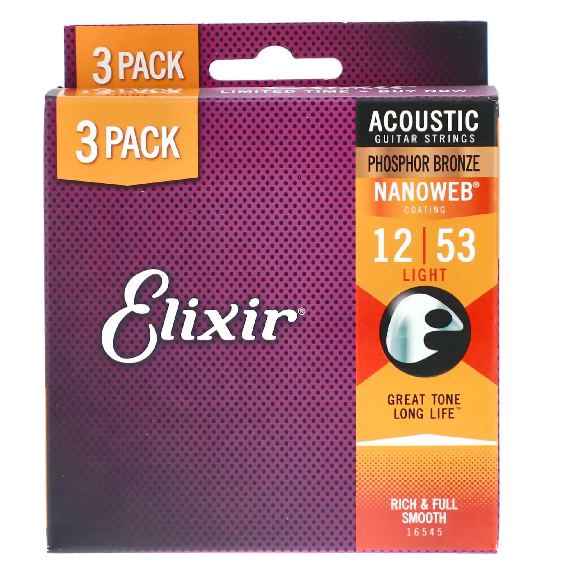 Elixir Nanoweb Phosphor Light 3-Pack