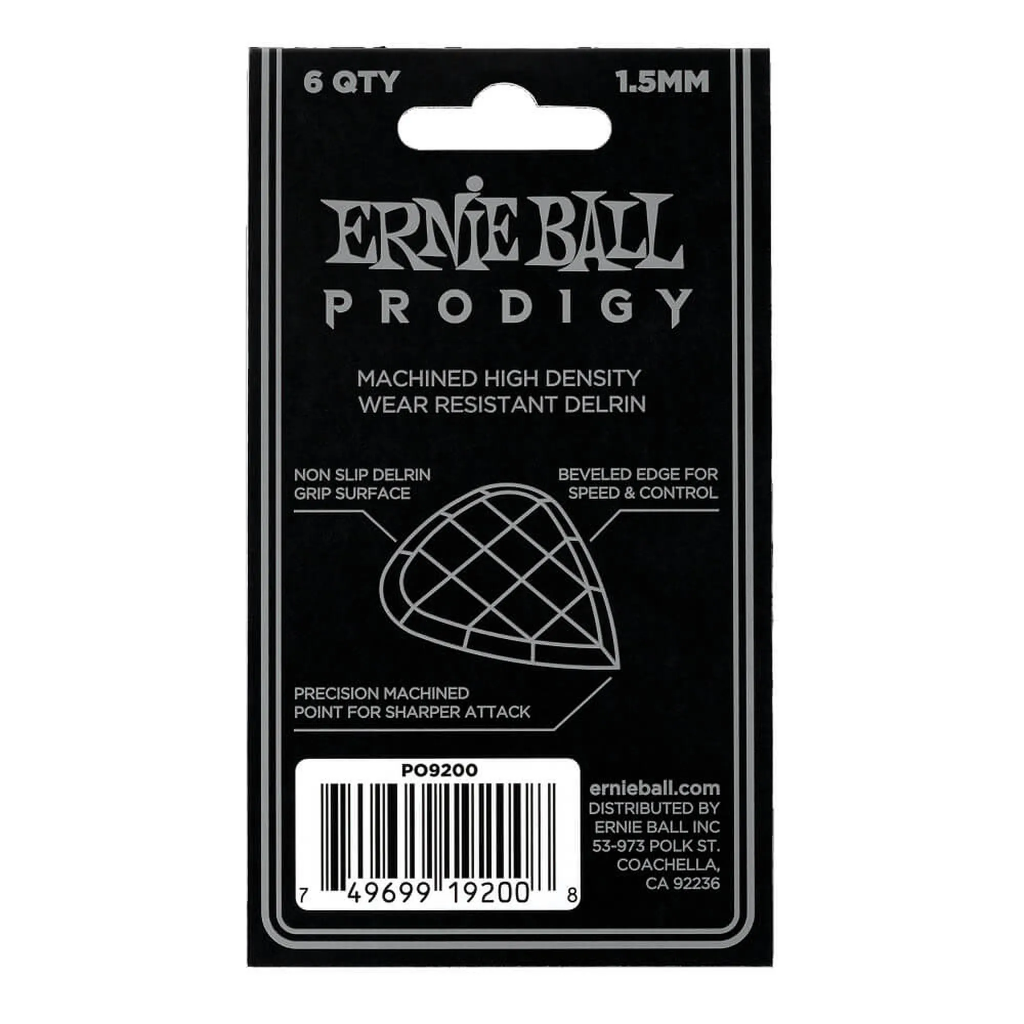 Ernie Ball Prodigy Mini Black 1,5