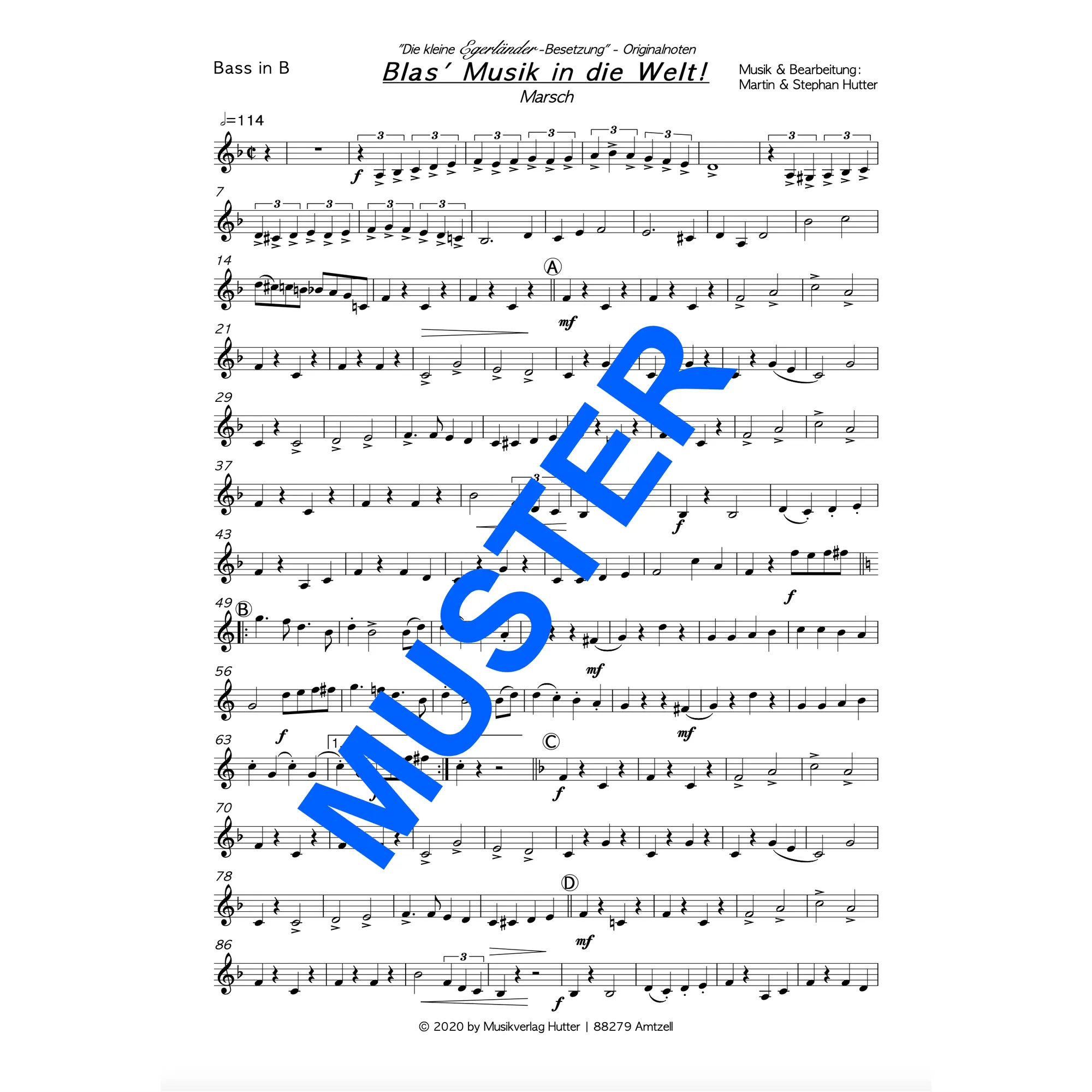 Blas Musik in die Welt