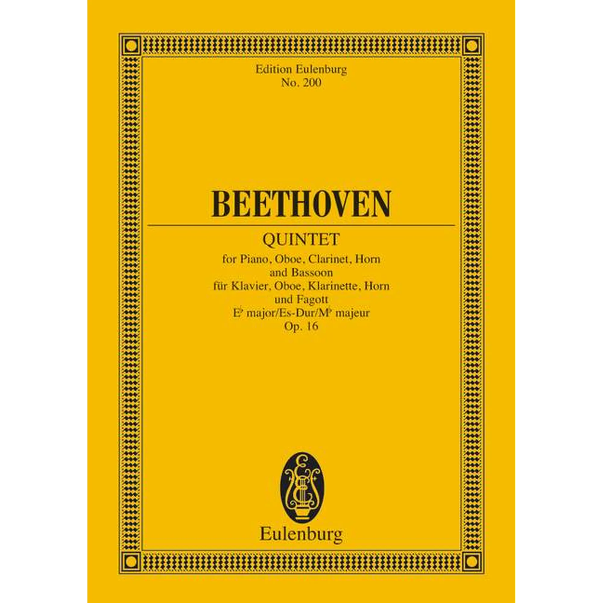 Quintett Es-Dur op.16