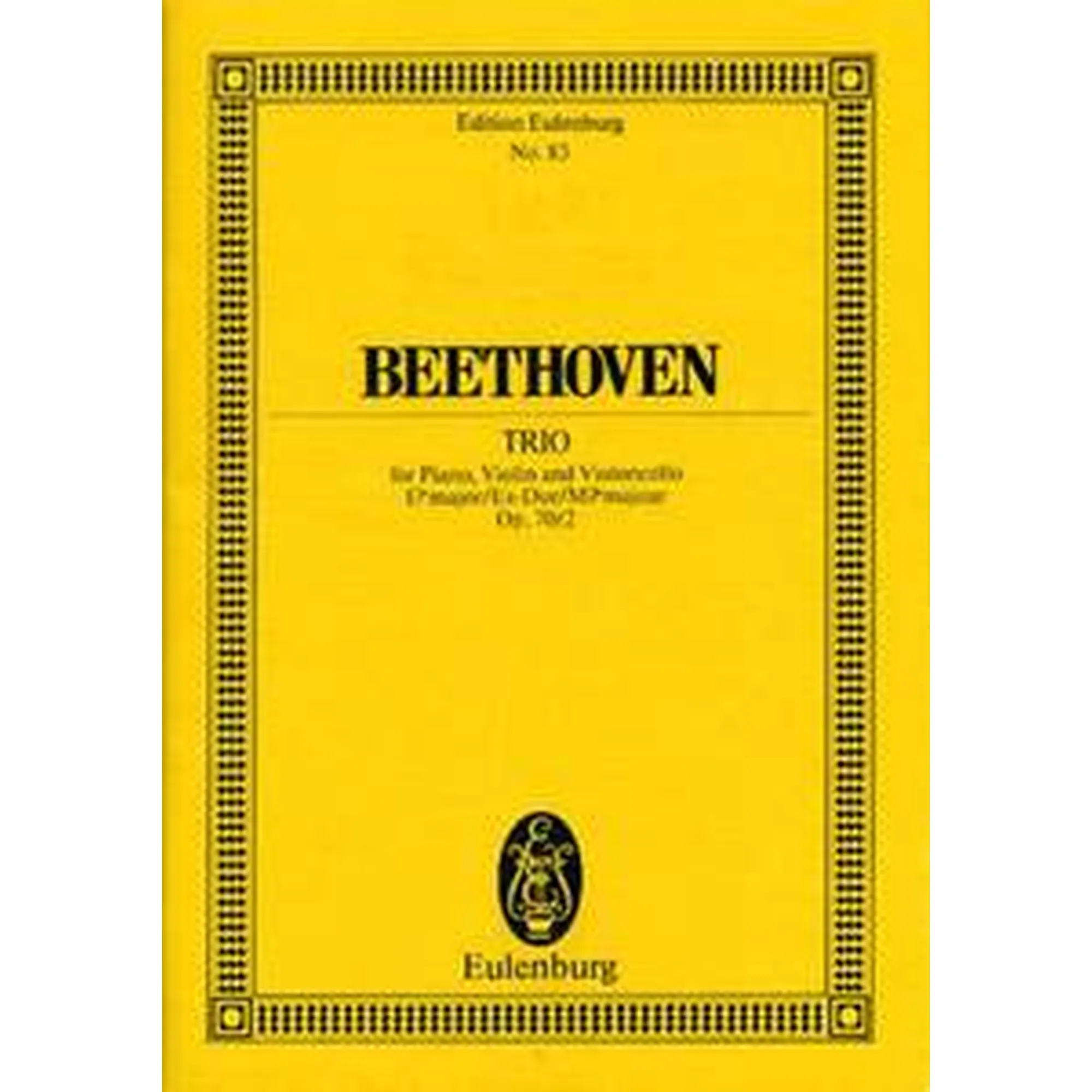 Trio E-Dur op 70/2 - Antiquariat
