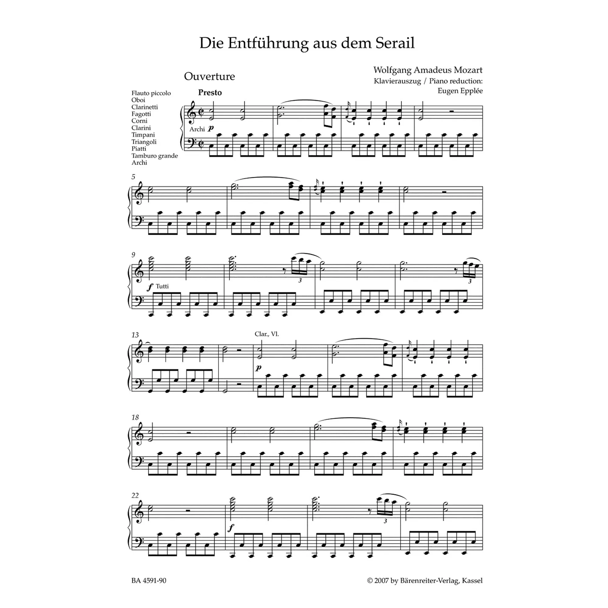 Die Entführung aus dem Serail KV 384
