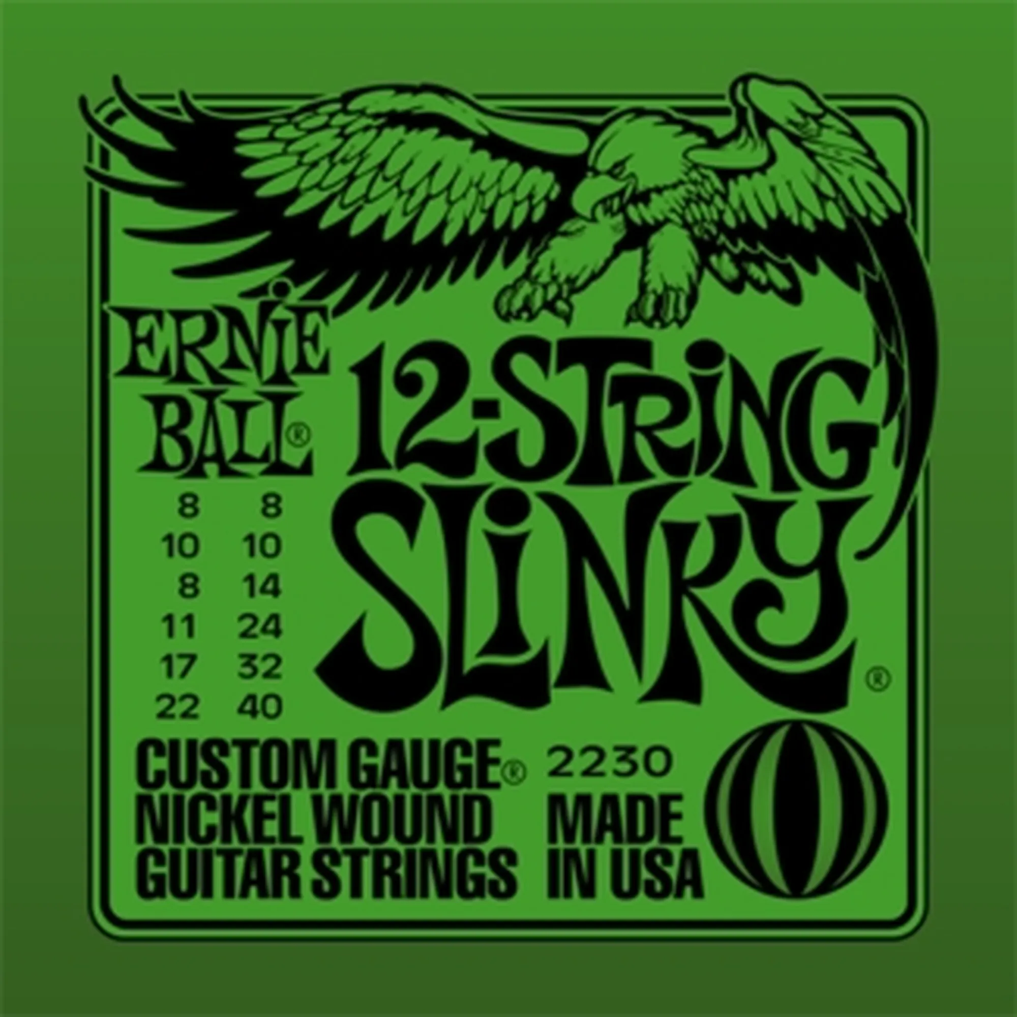 Ernie Ball EB2230 Slinky Nickel 12-String