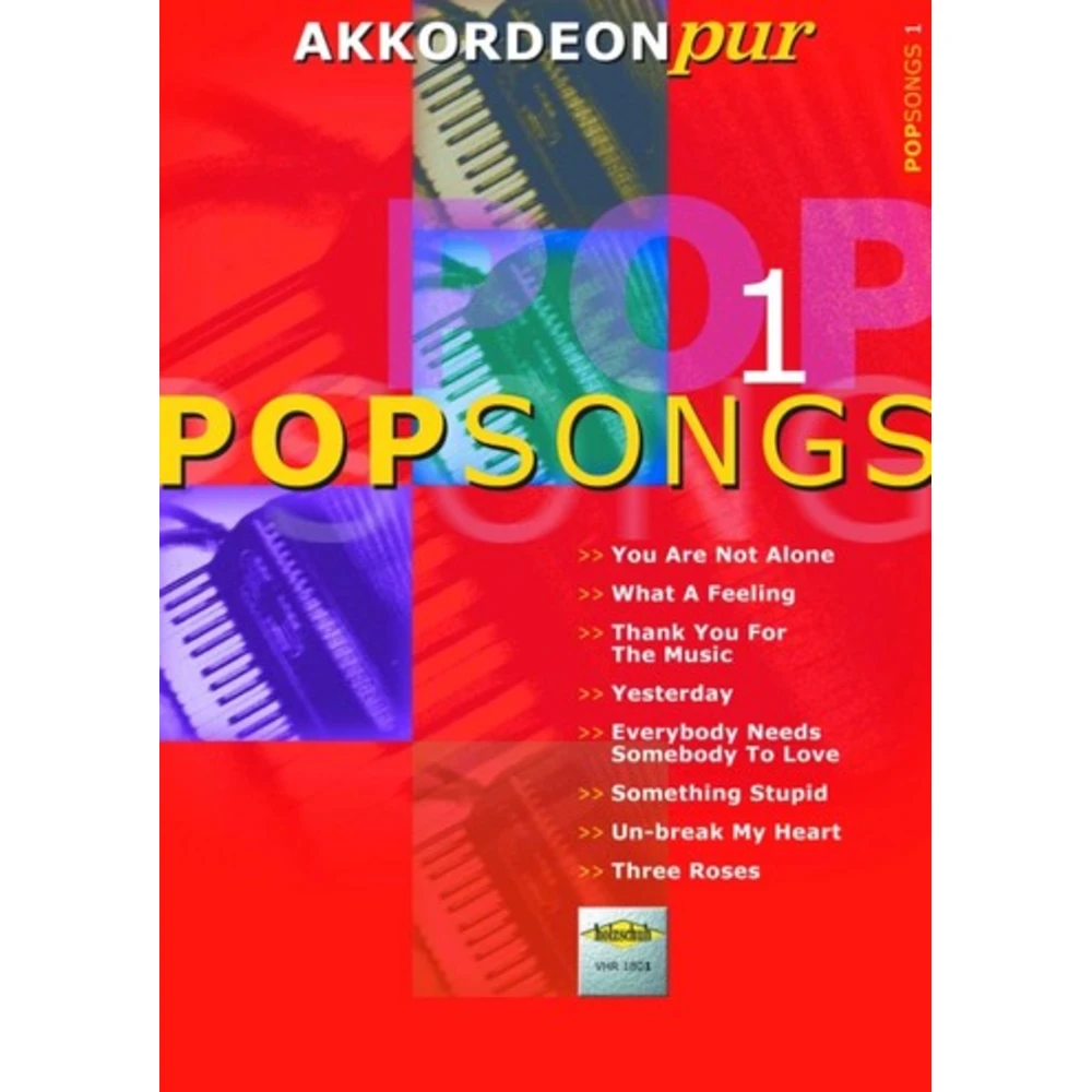 Pop Songs 1 - Akkordeon pur