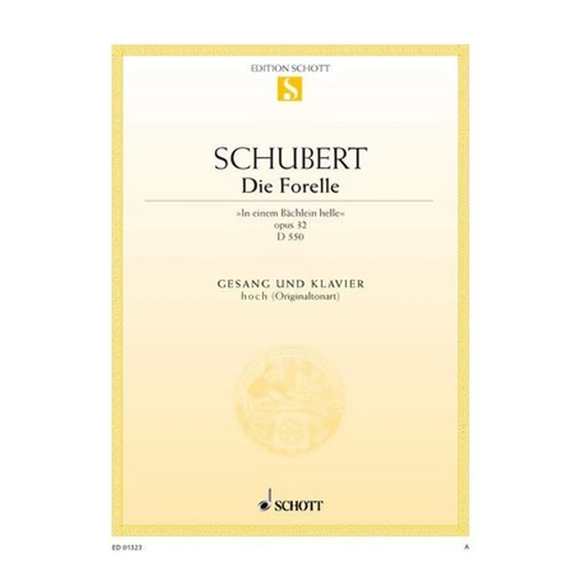 Die Forelle op 32 D 550