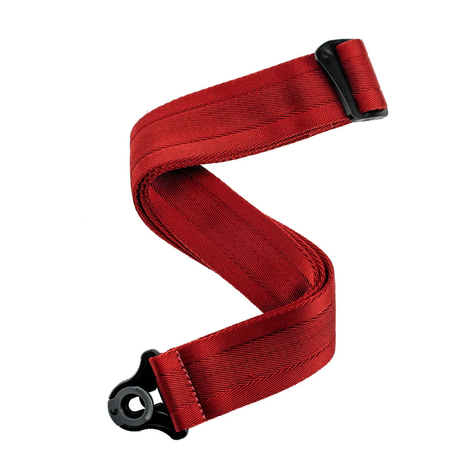 D'Addario 50BAL08 Auto Lock Blood Red