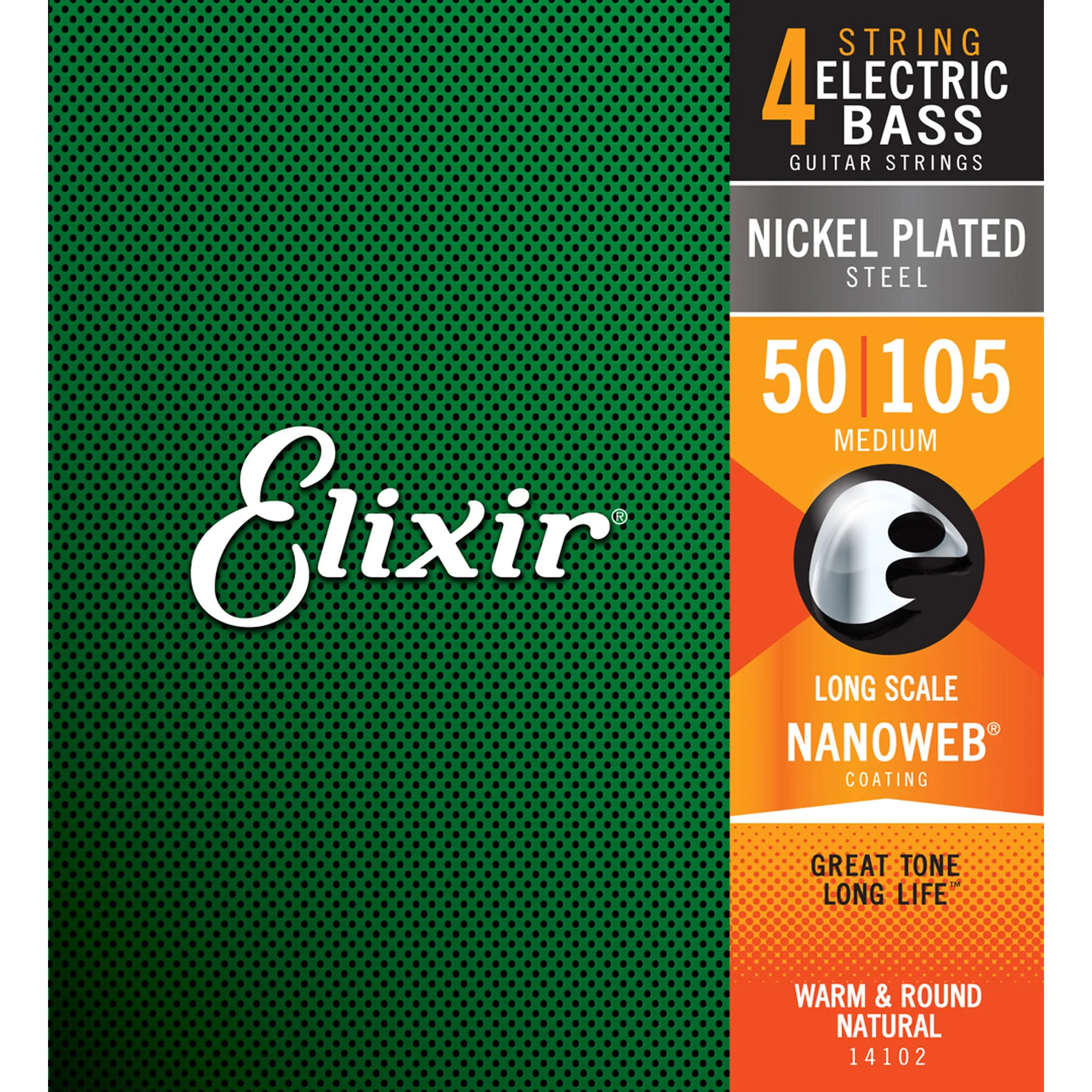 Elixir 14102 Nanoweb Long Scale Heavy