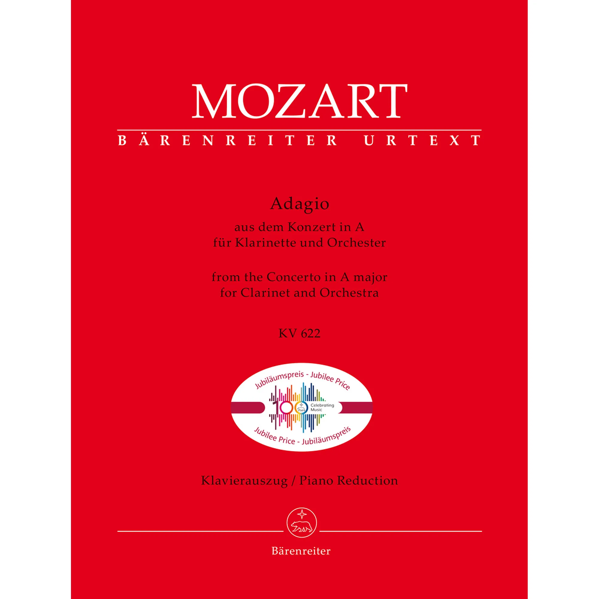 Adagio aus Konzert A-Dur KV 622