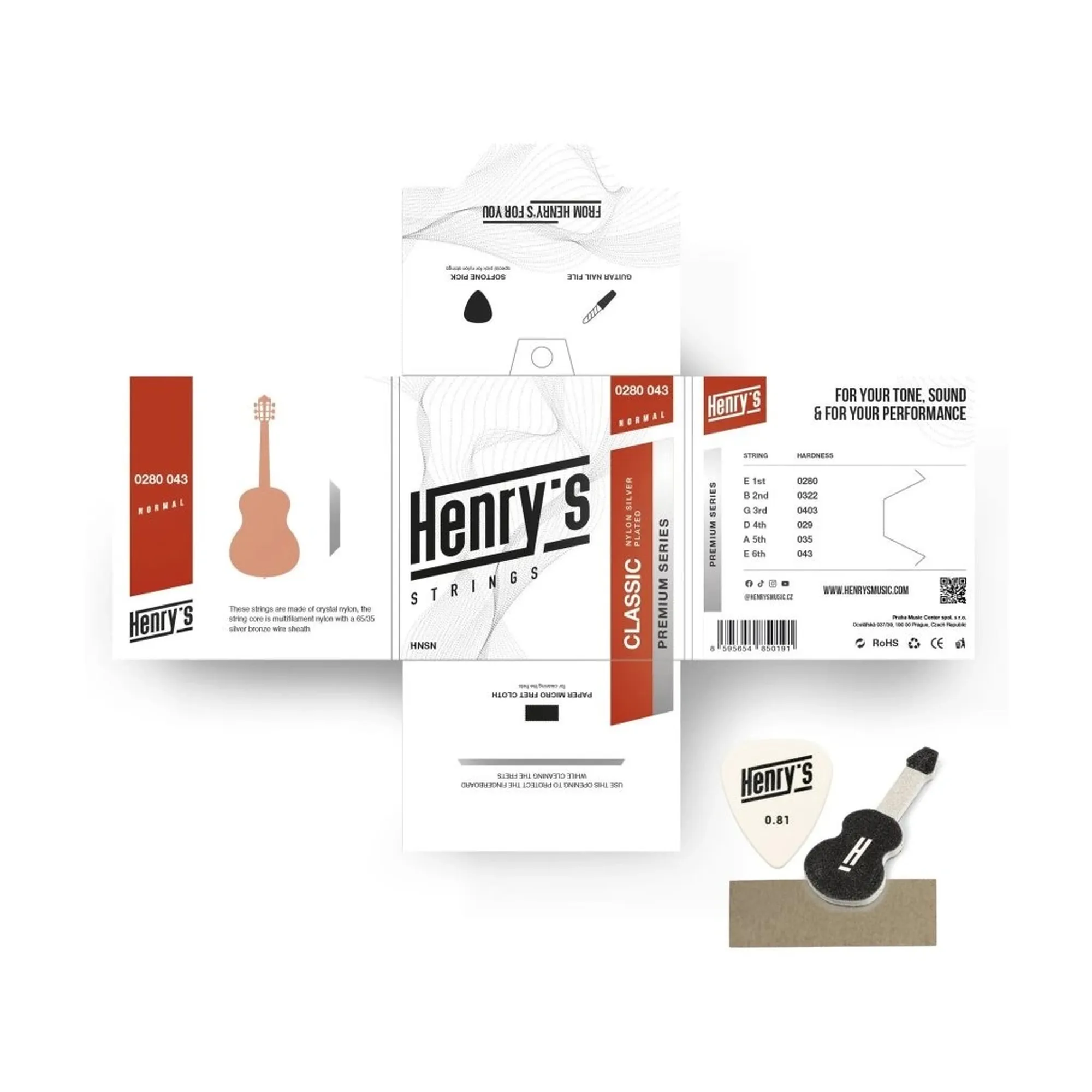 Henry's Premium Classical Normal