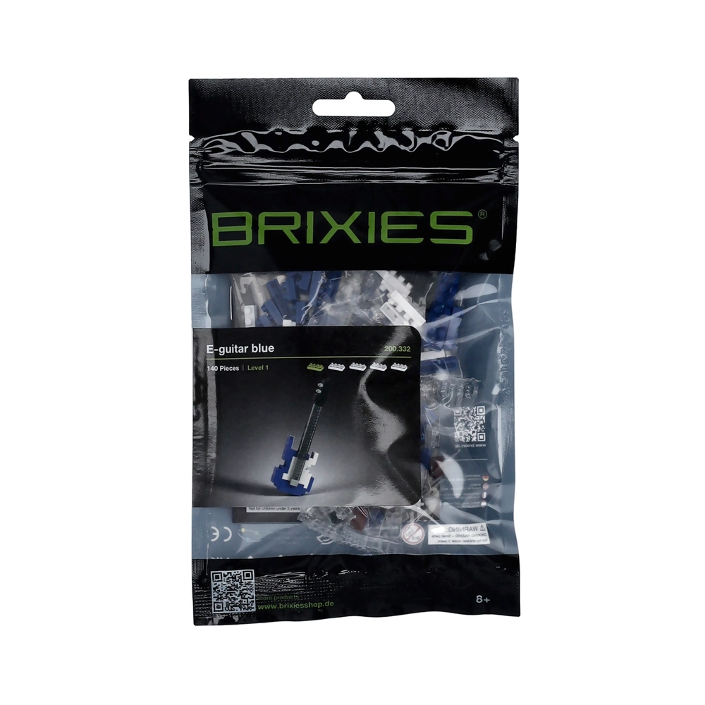 BRIXiES E-Gitarre blau