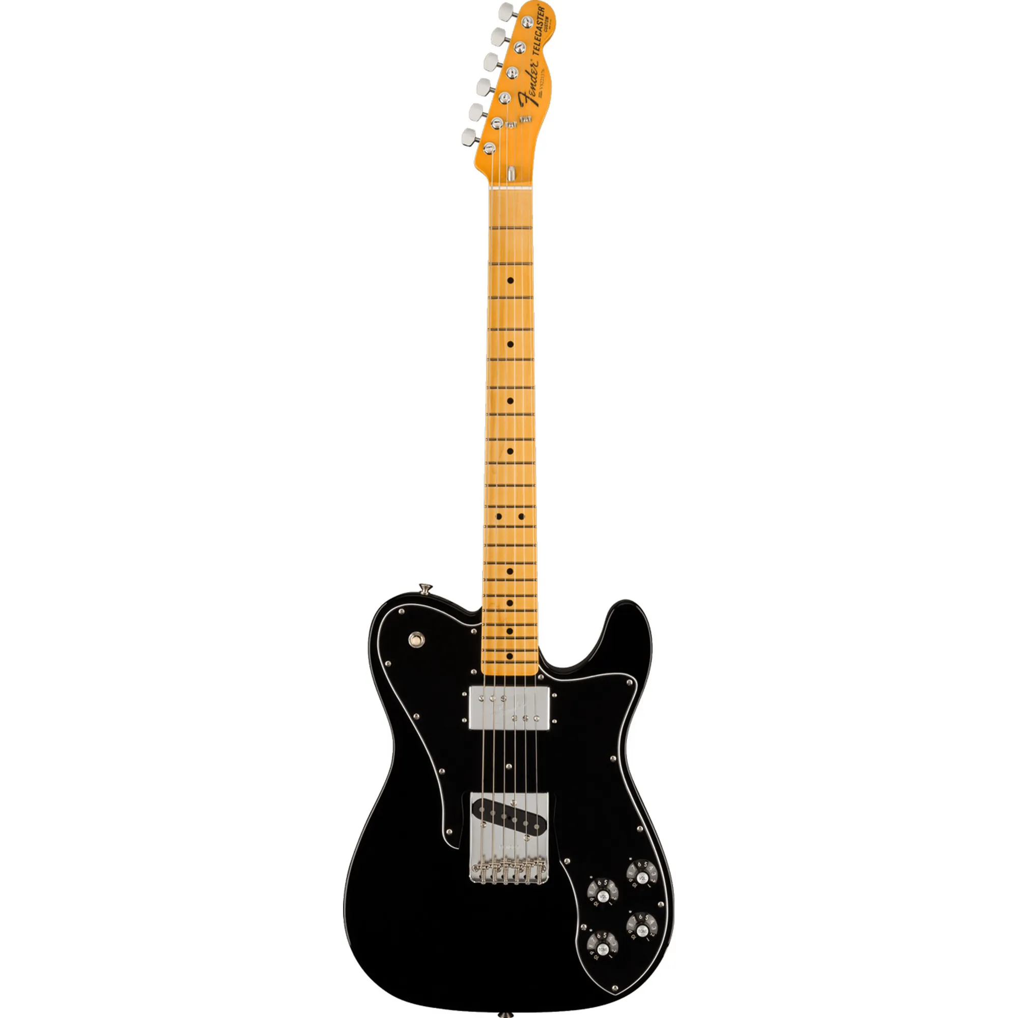 Fender AVII 77 LTD CSTM Tele MN BLK - SHOWROOM