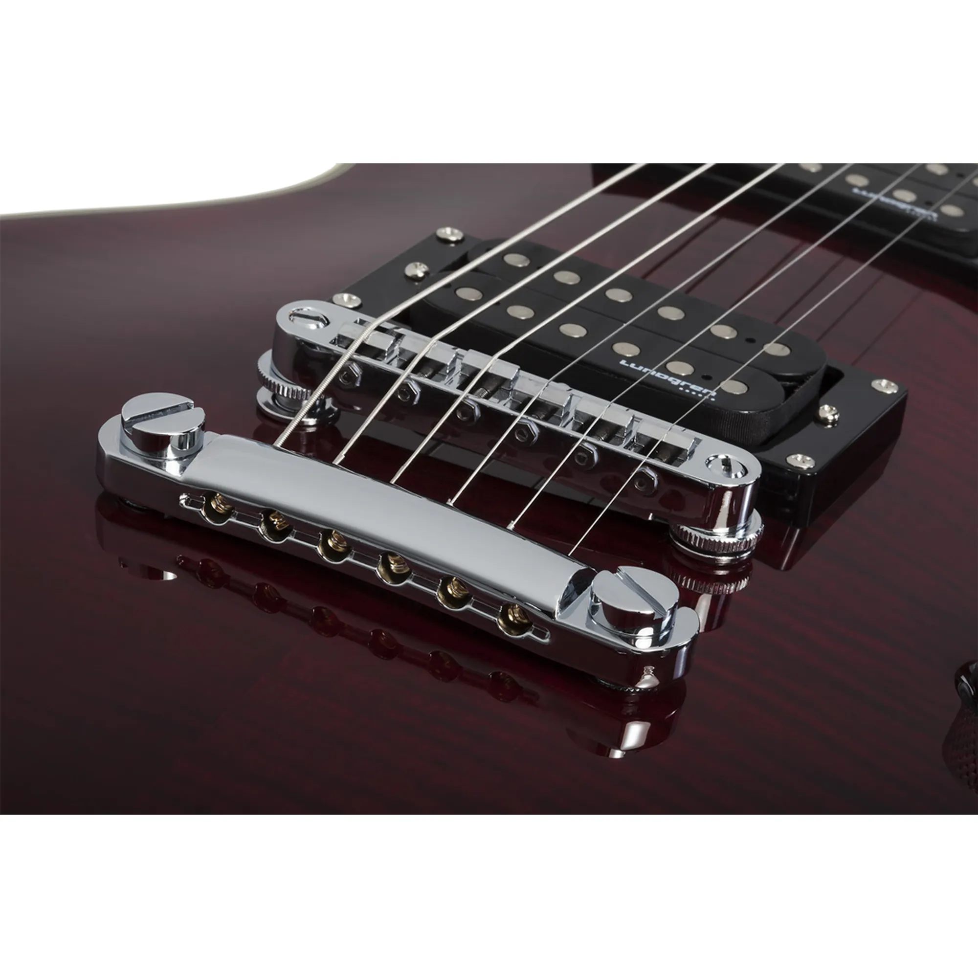 Schecter Solo-II Supreme - Black Cherry