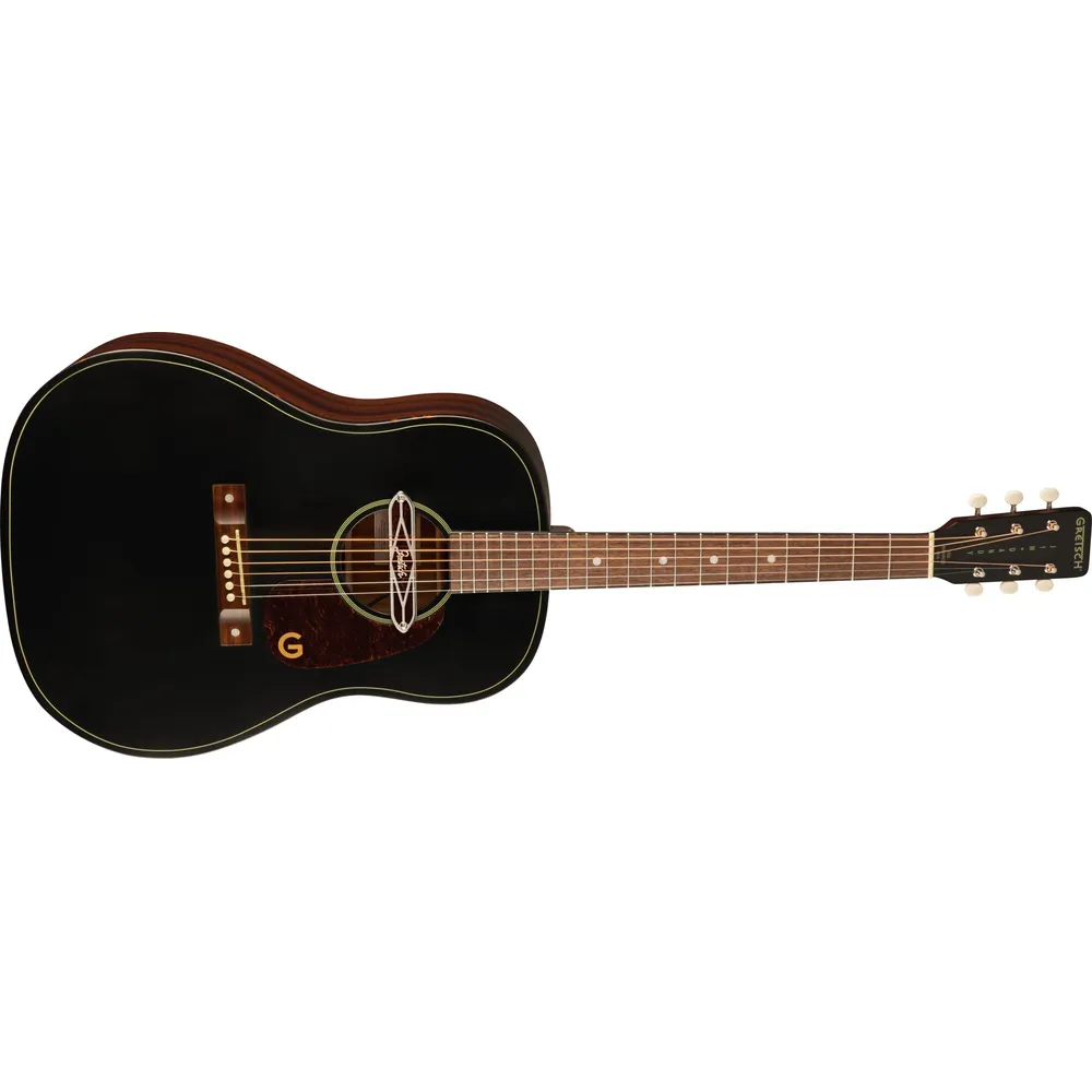Gretsch Deltoluxe Dreadnought - Black Top
