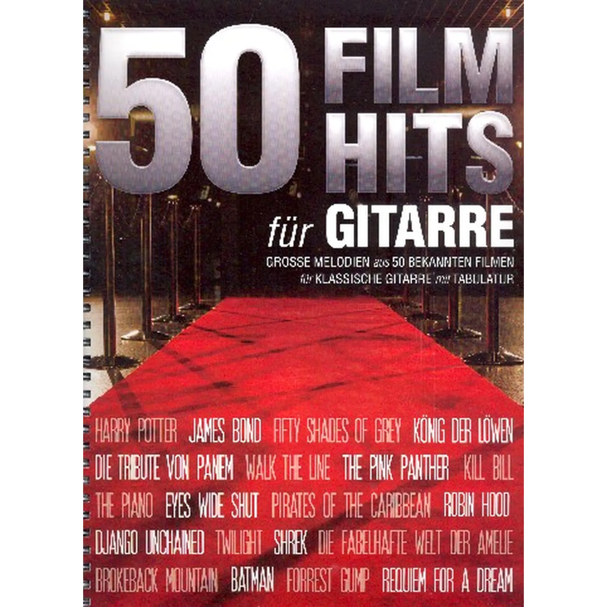 50 Film Hits für Gitarre