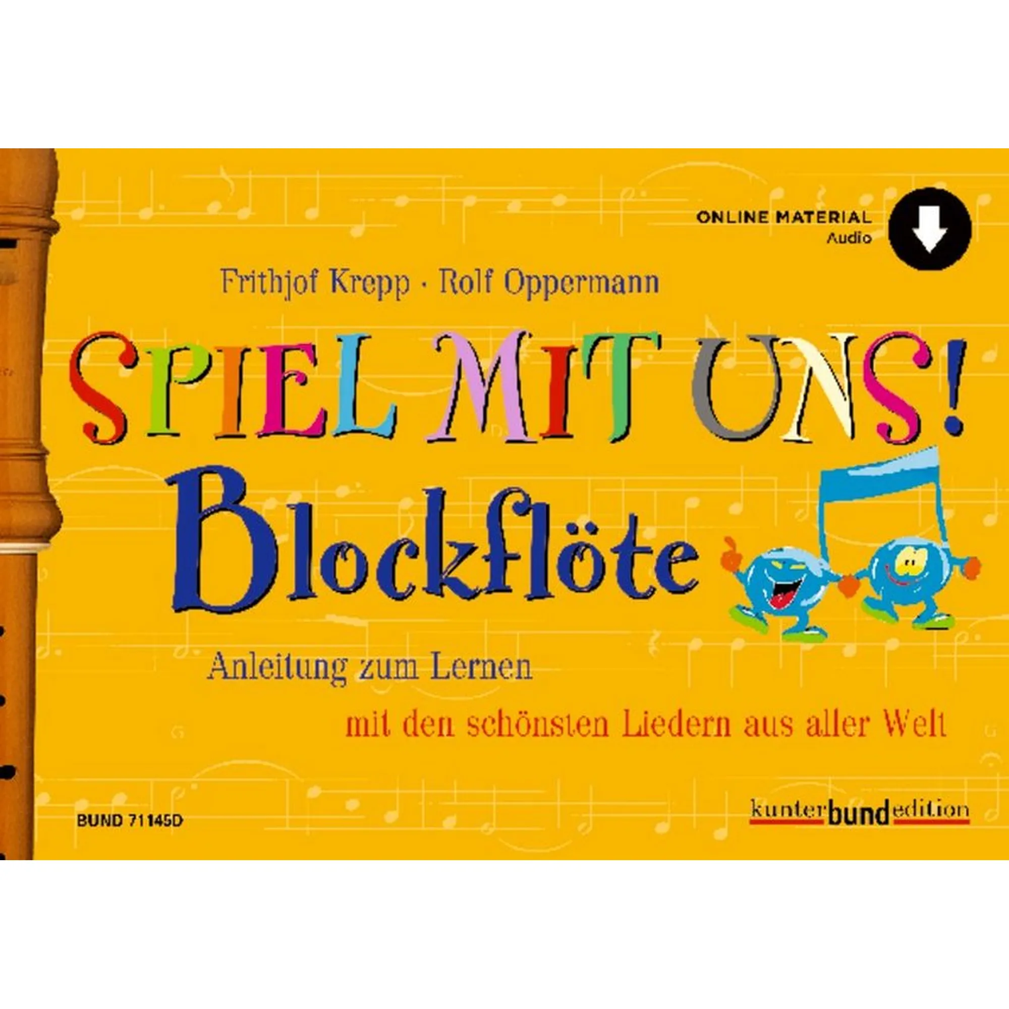 Spiel mit uns! Blockflöte