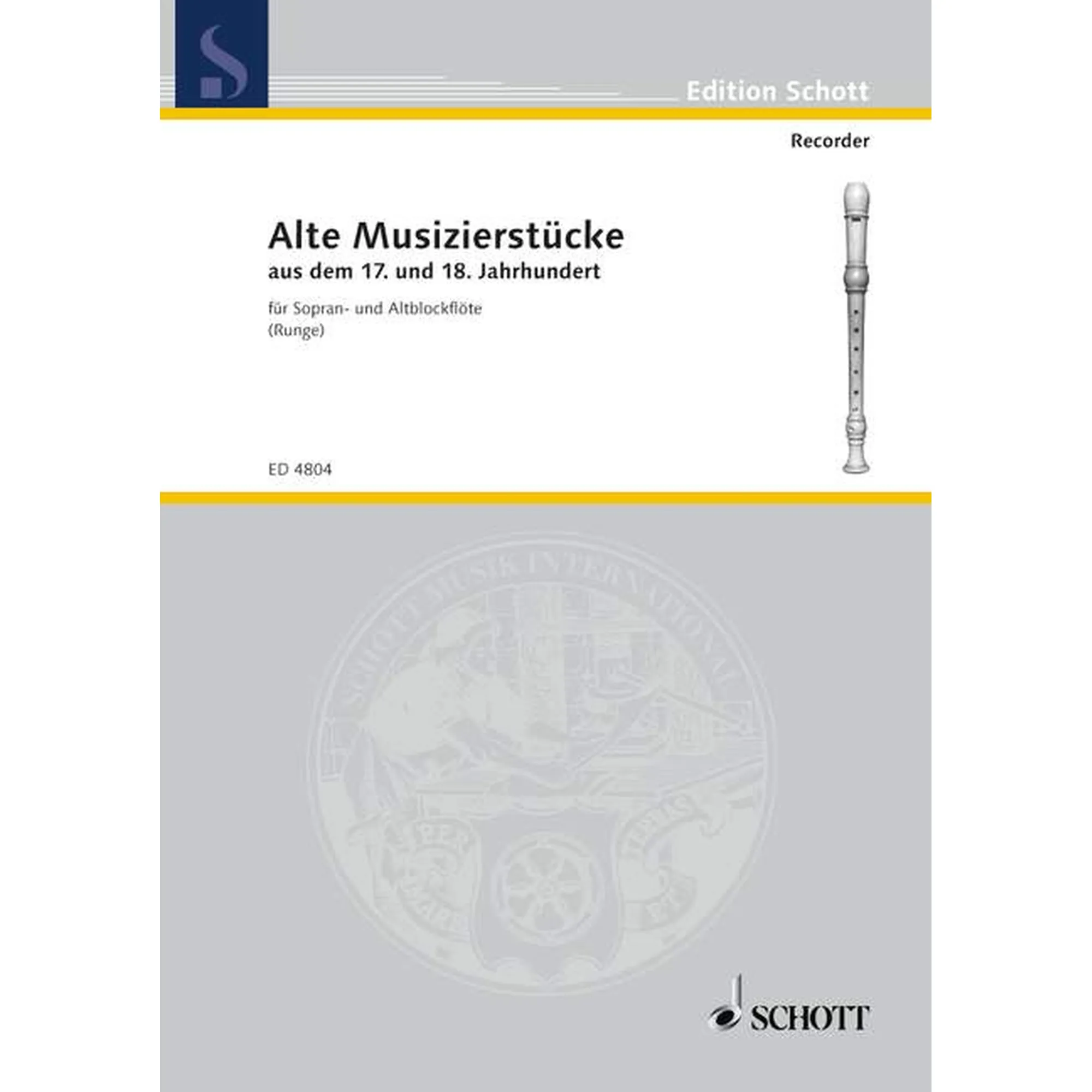 Alte Musizierstücke