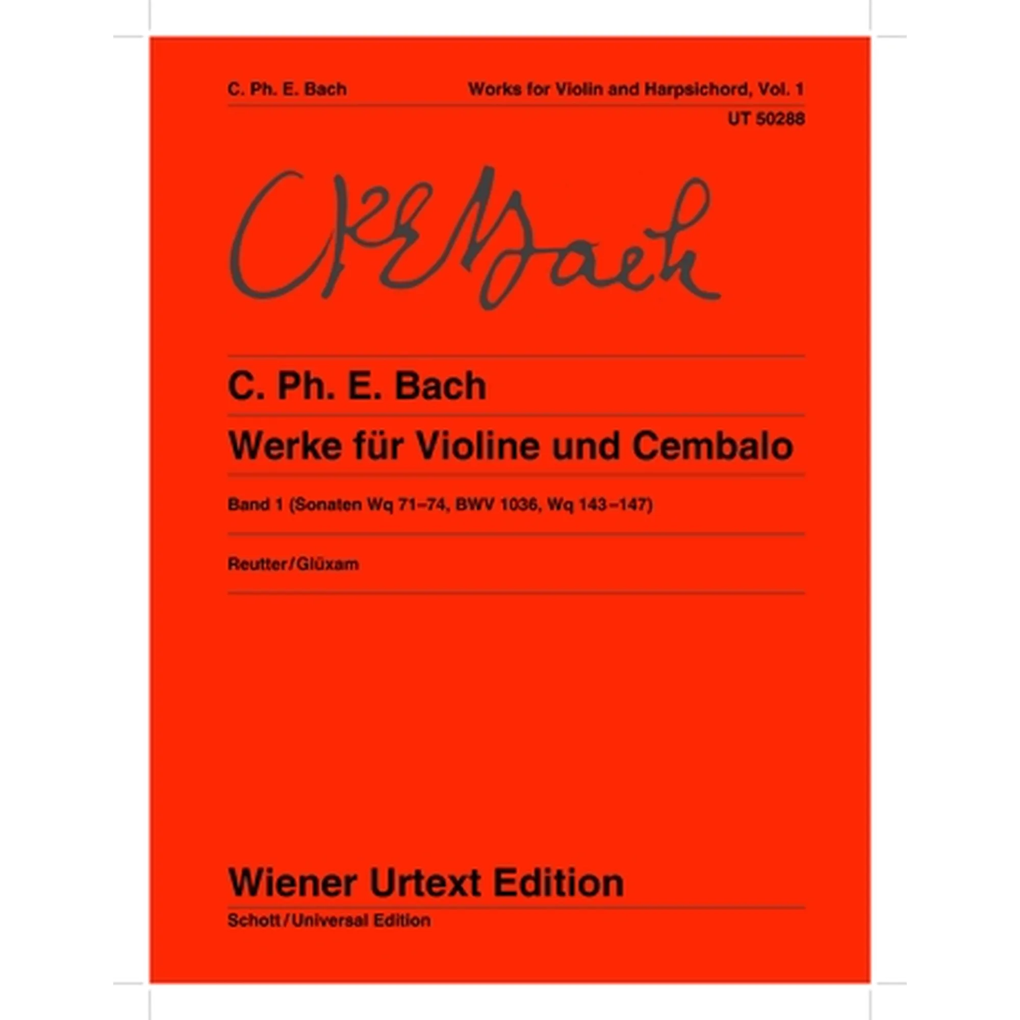 Werke für Violine und Cembalo Band 1
