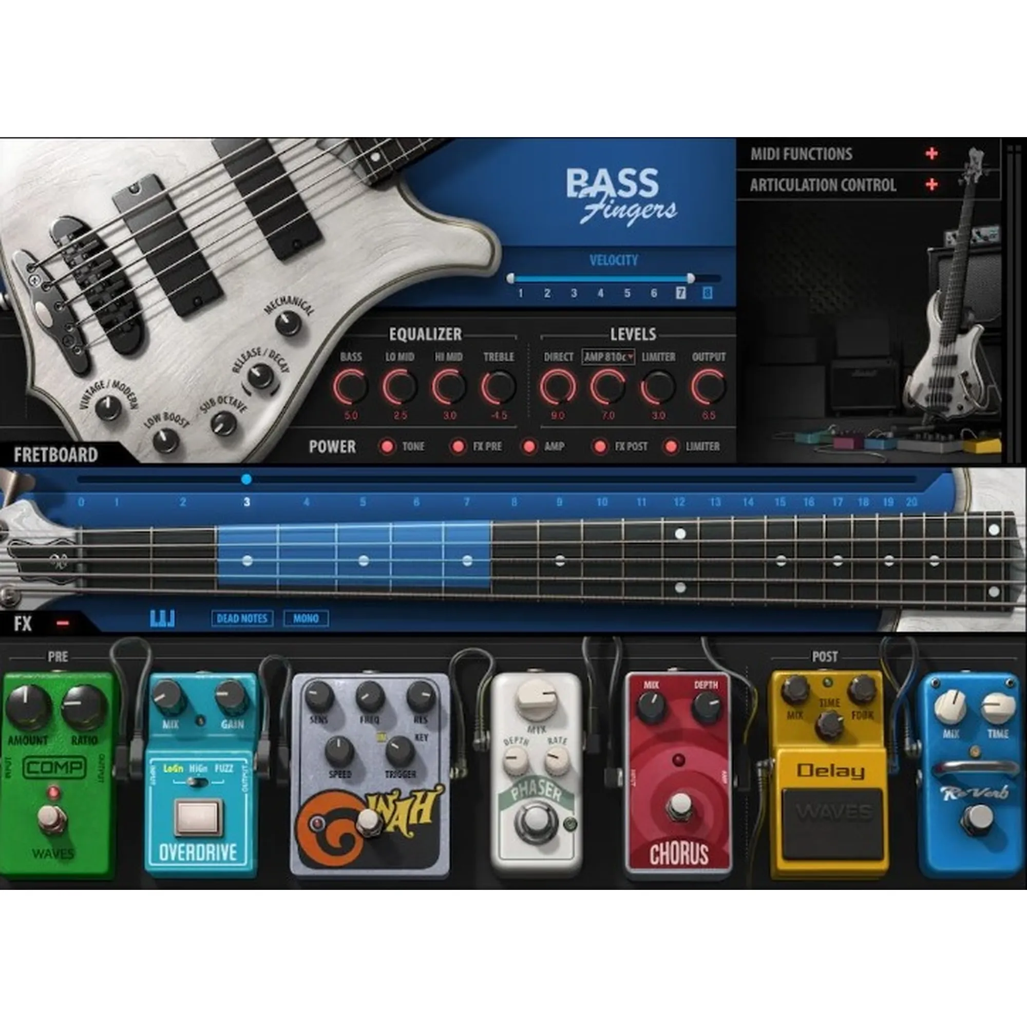 Waves Bass Fingers