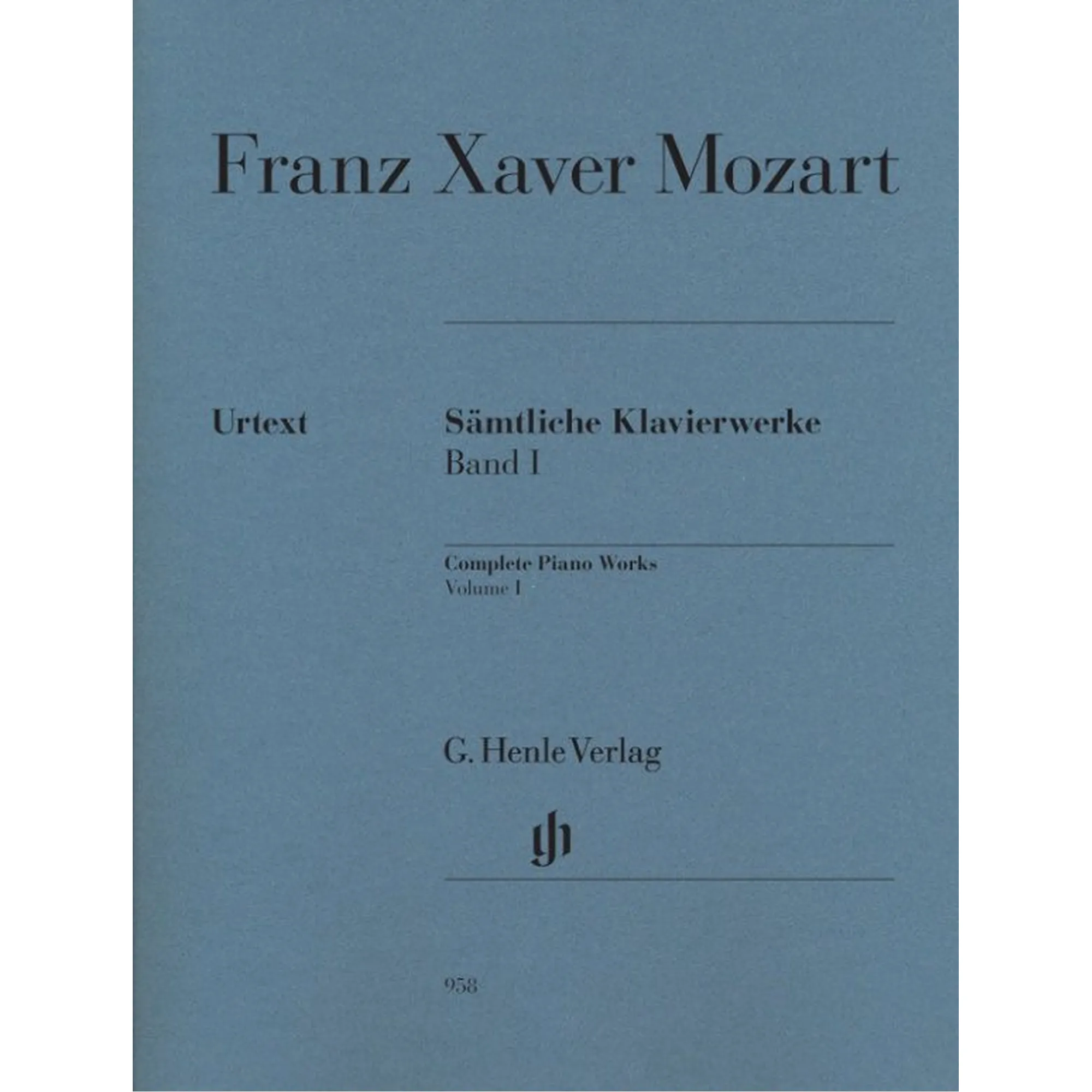 Sämtliche Klavierwerke 1