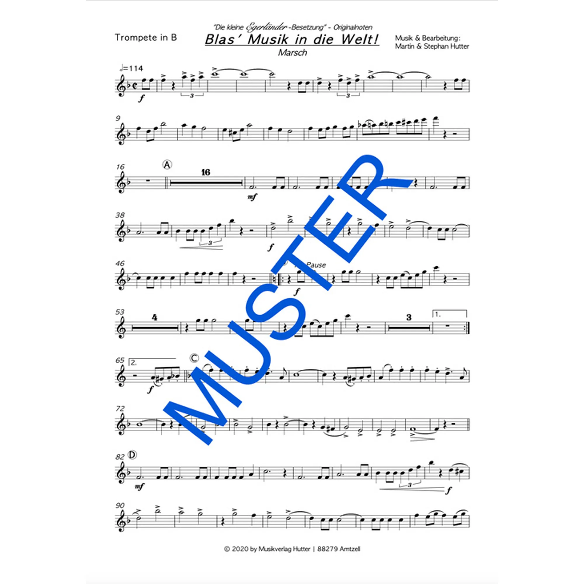 Blas Musik in die Welt