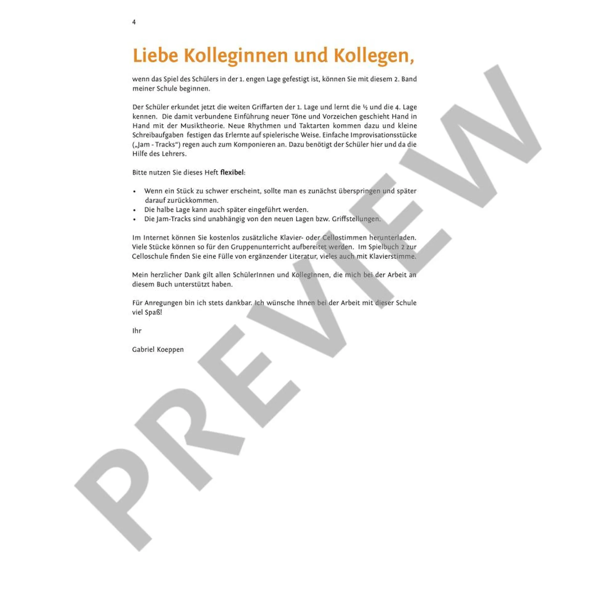 Cello spielen mit Spaß und Fantasie 2