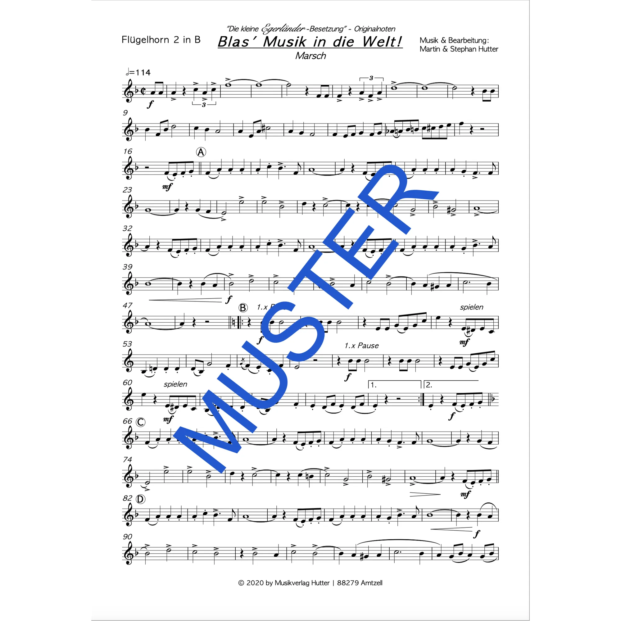 Play along - Blas' Musik in die Welt!