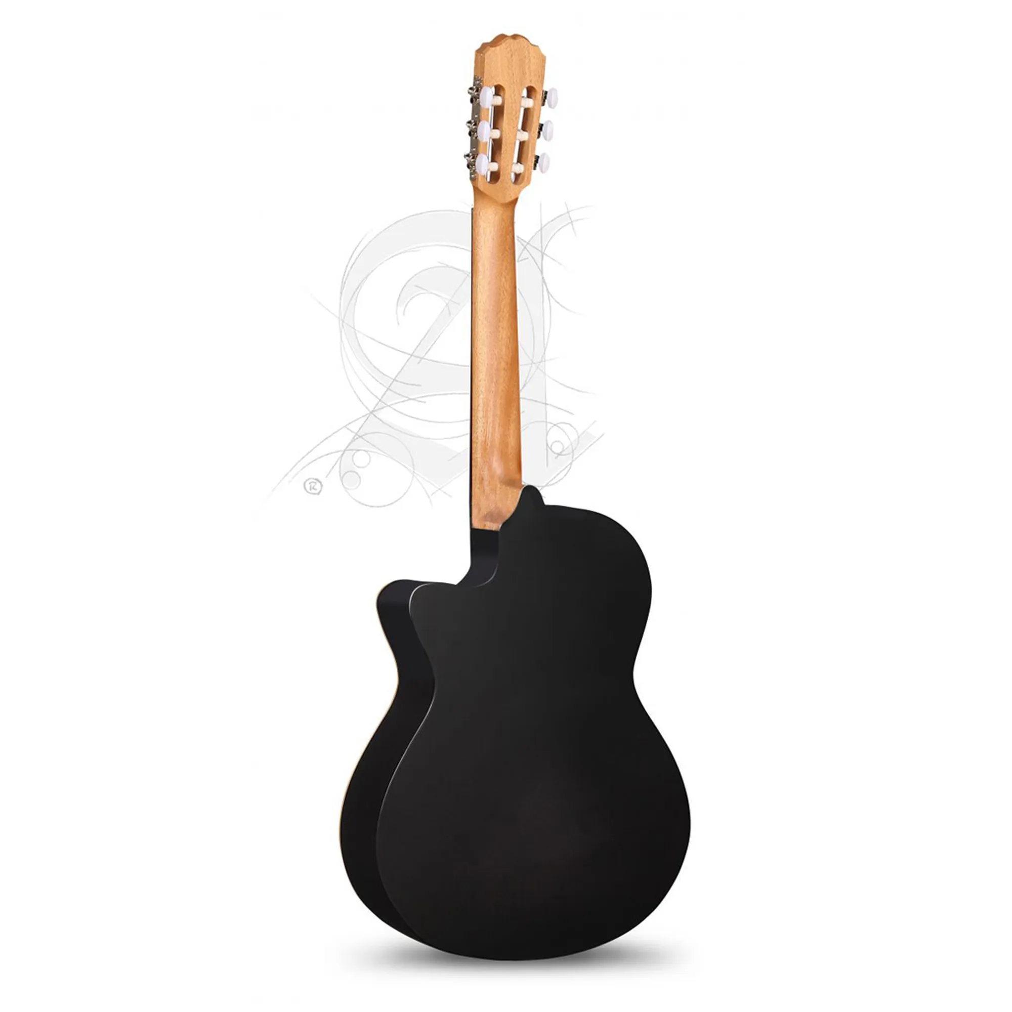 Alhambra Black Satin CW EZ mit Gigbag