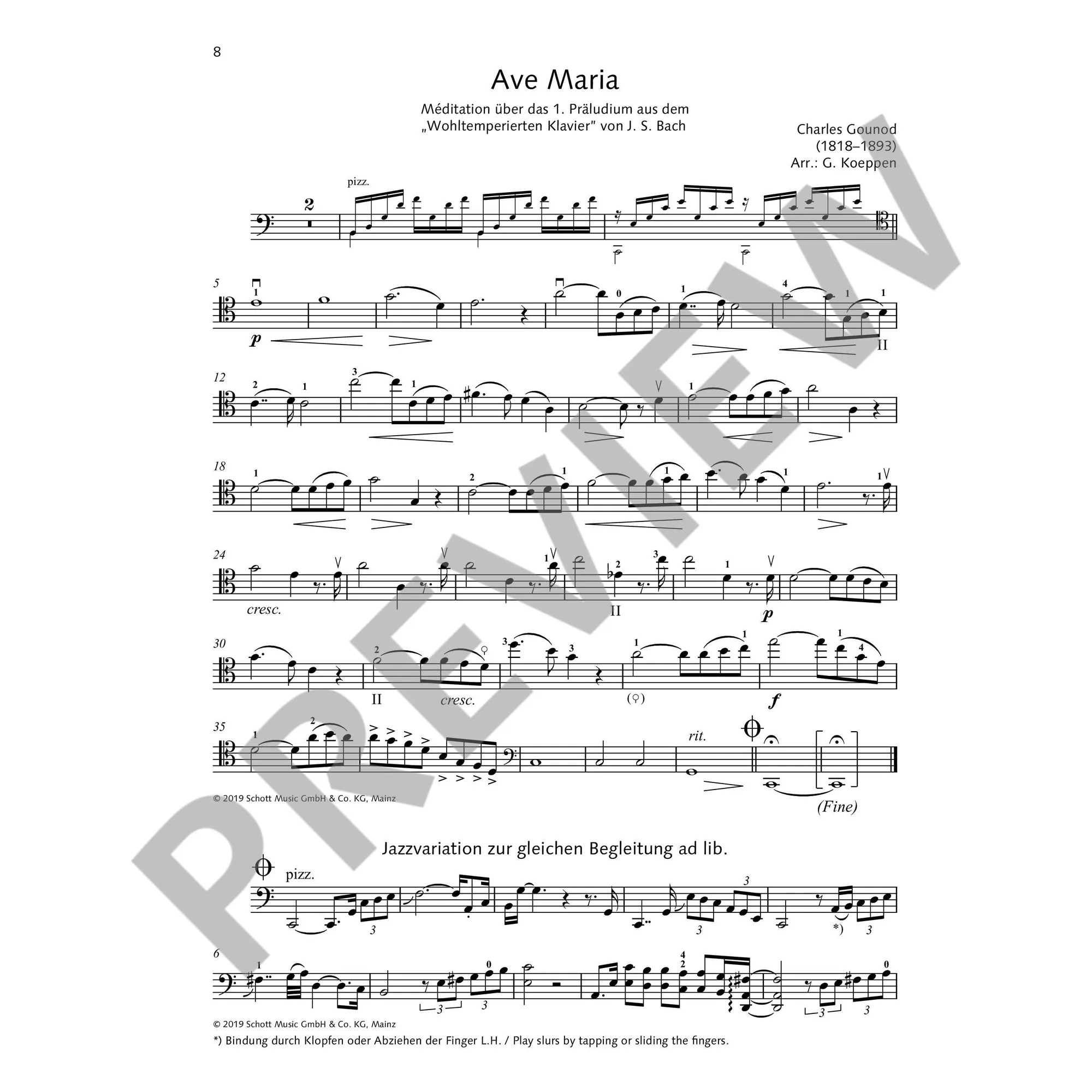 Cello Fake Book