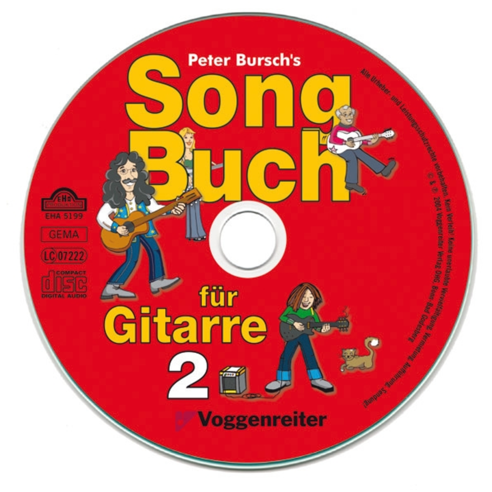 Songbuch 2 für Gitarre