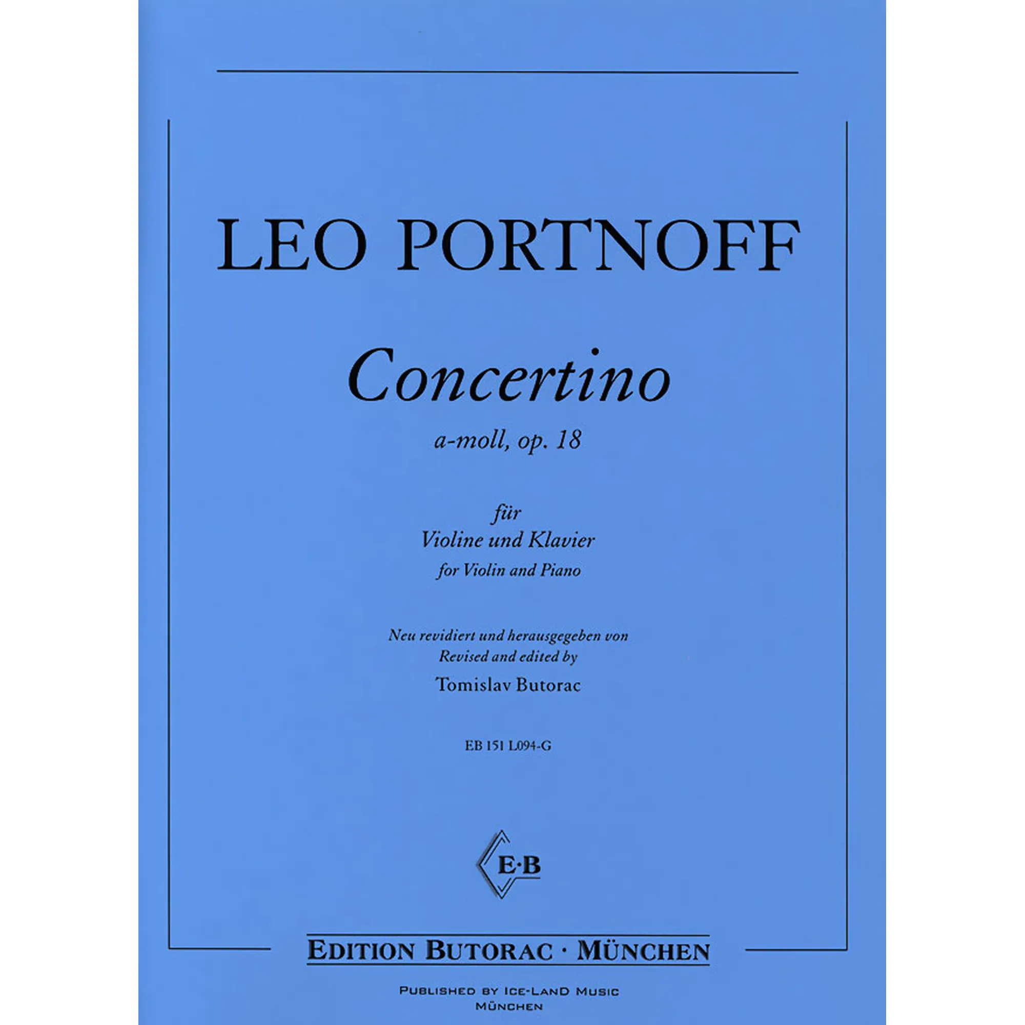 Concertino a-moll, op.18
