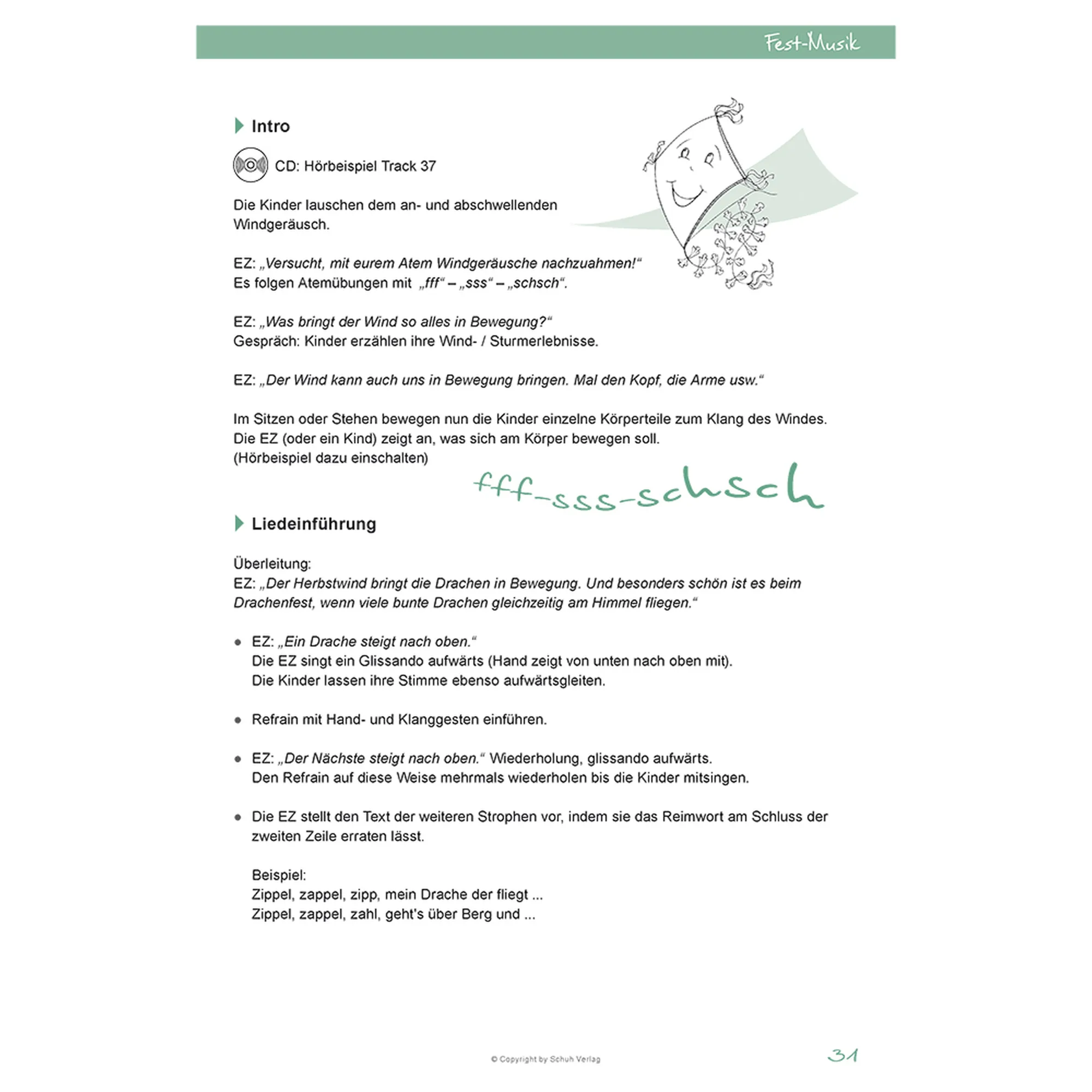 Fest-Musik im Kindergarten