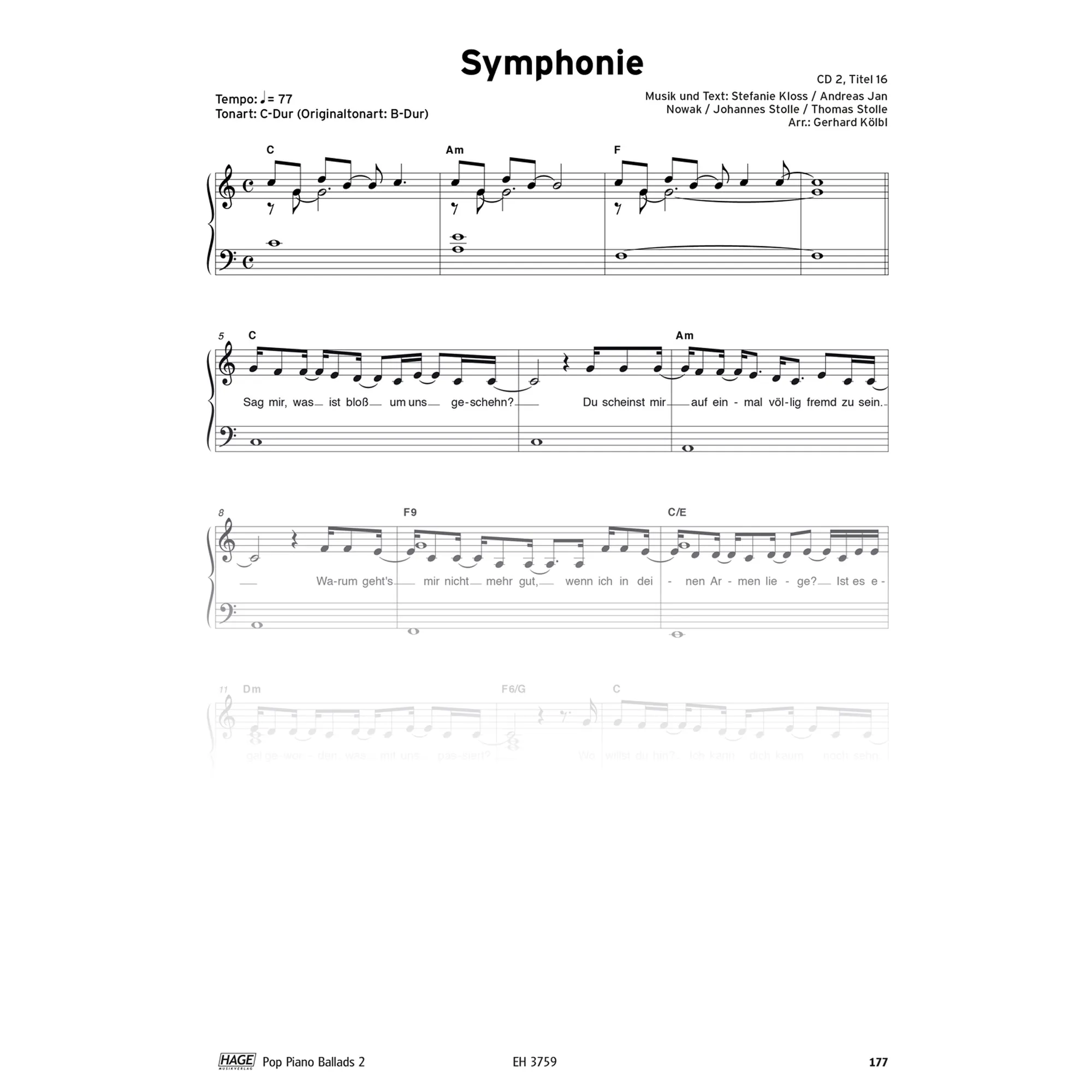 Pop Piano Ballads 2