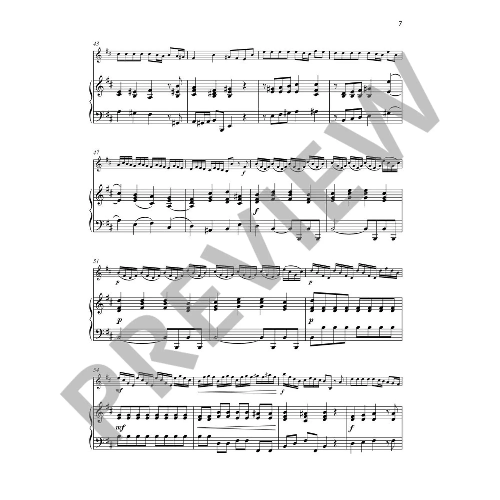 Concertino D-Dur op 15 im Stil von Vivaldi