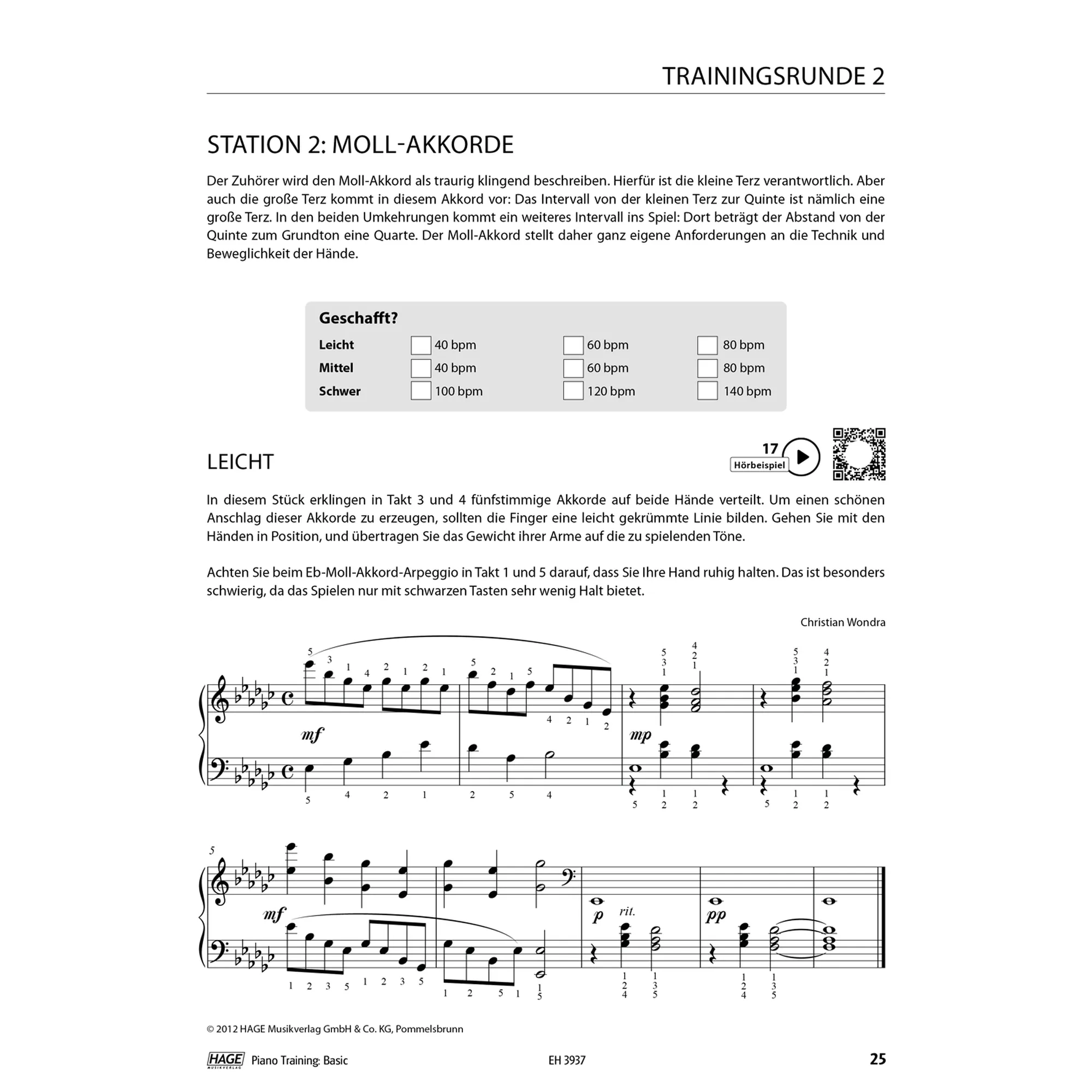 Piano Training Basic