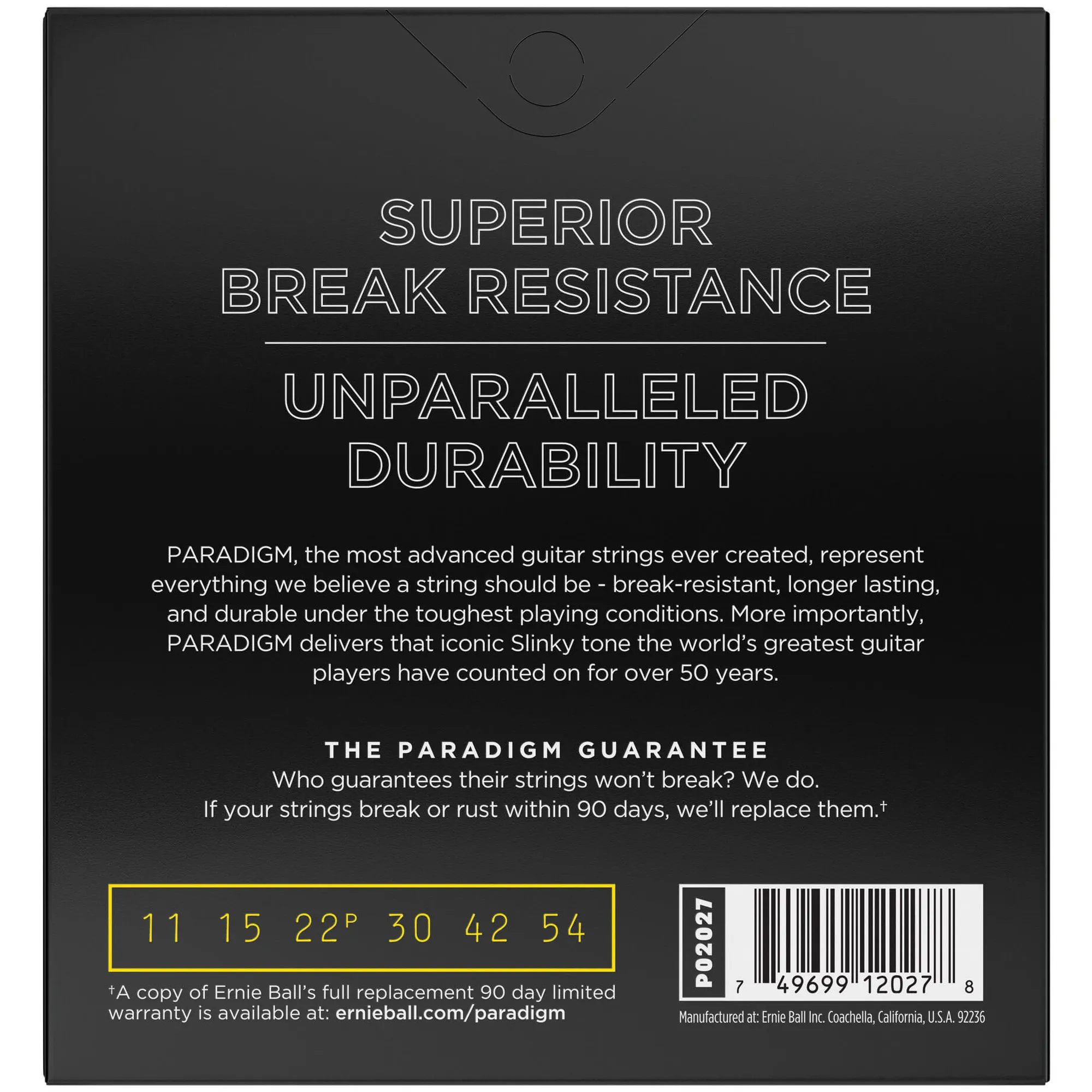Ernie Ball E2027 Paradigm Beefy Slinky